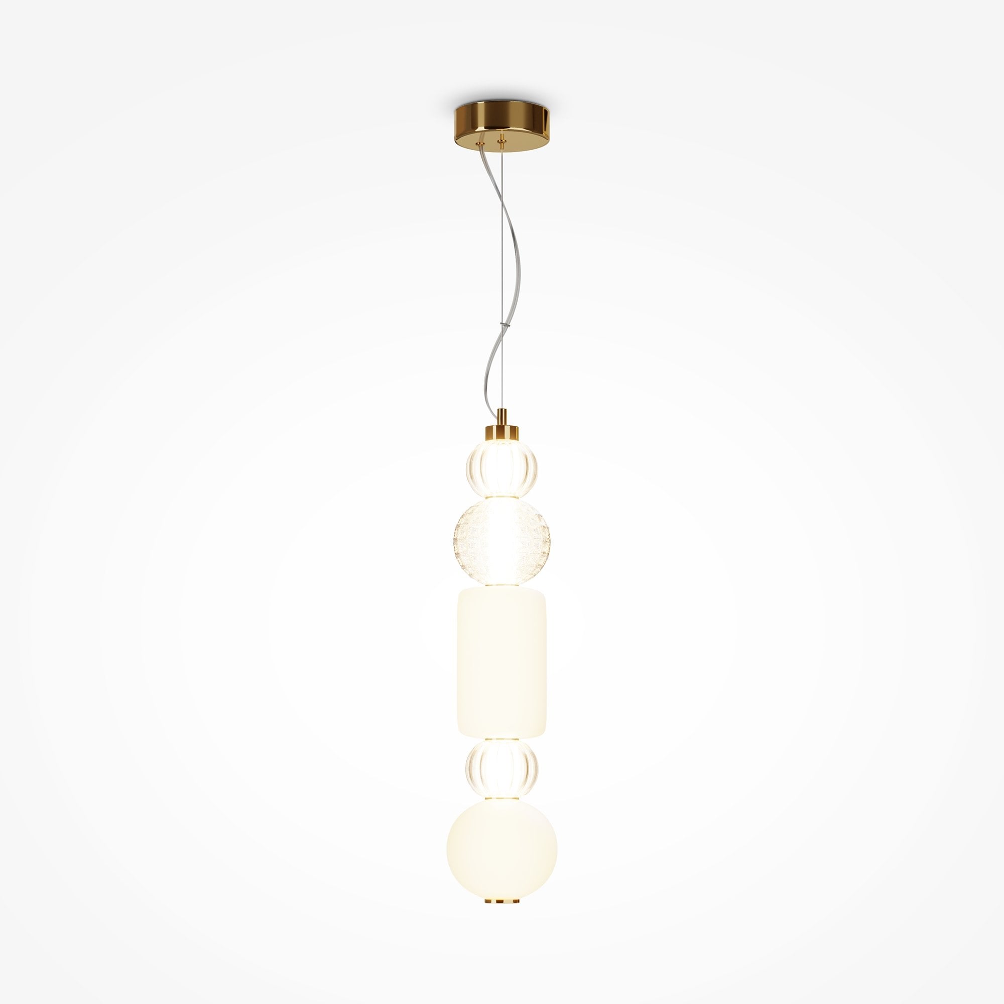 Pendant Collar Pendant Lamp - Gold