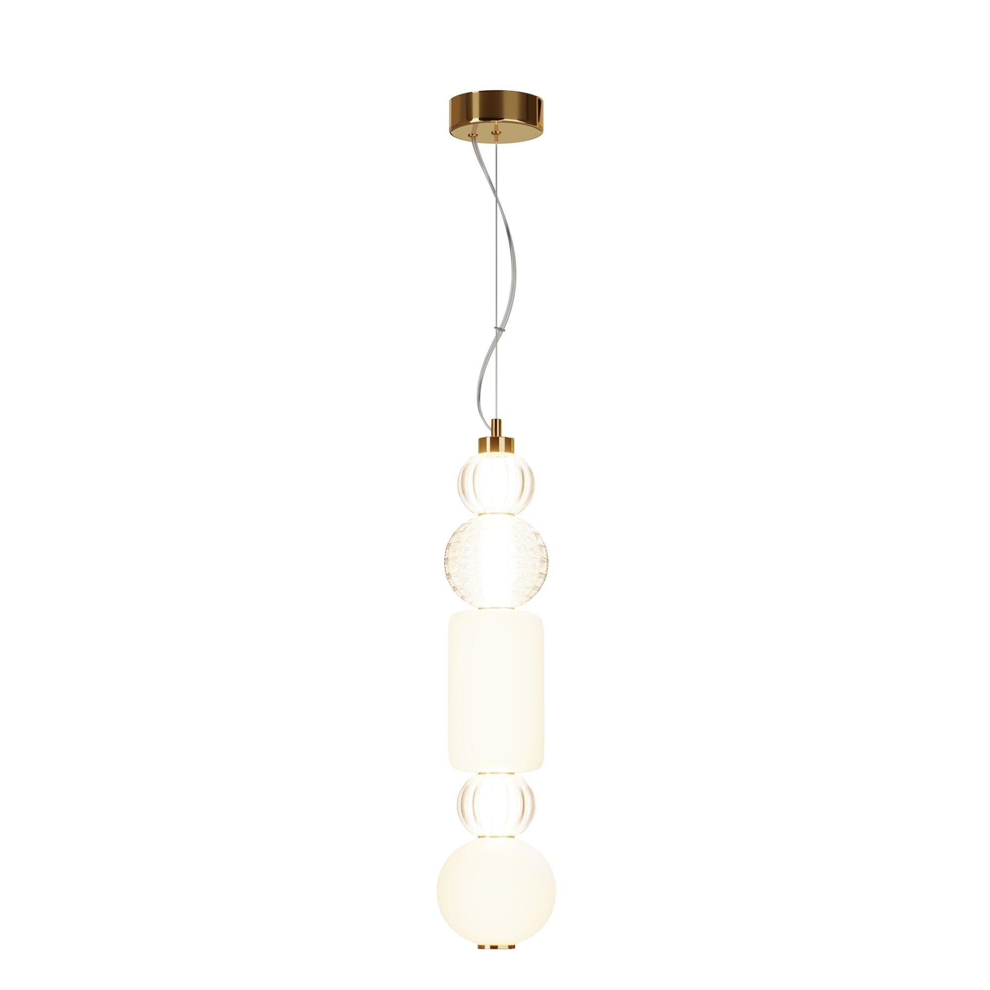 Pendant Collar Pendant Lamp - Gold