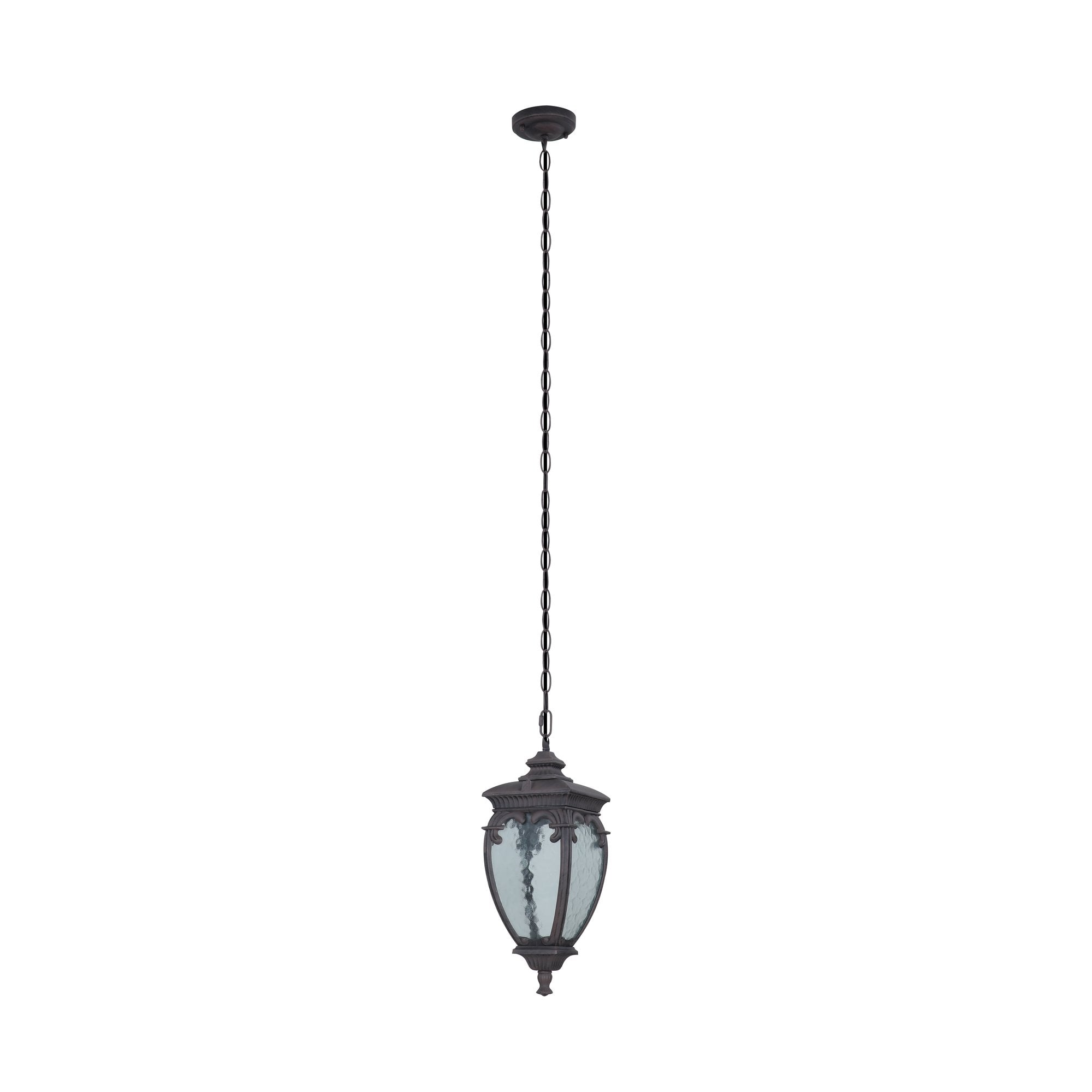 Outdoor  Fleur Pendant Lamp - Bronze Antique