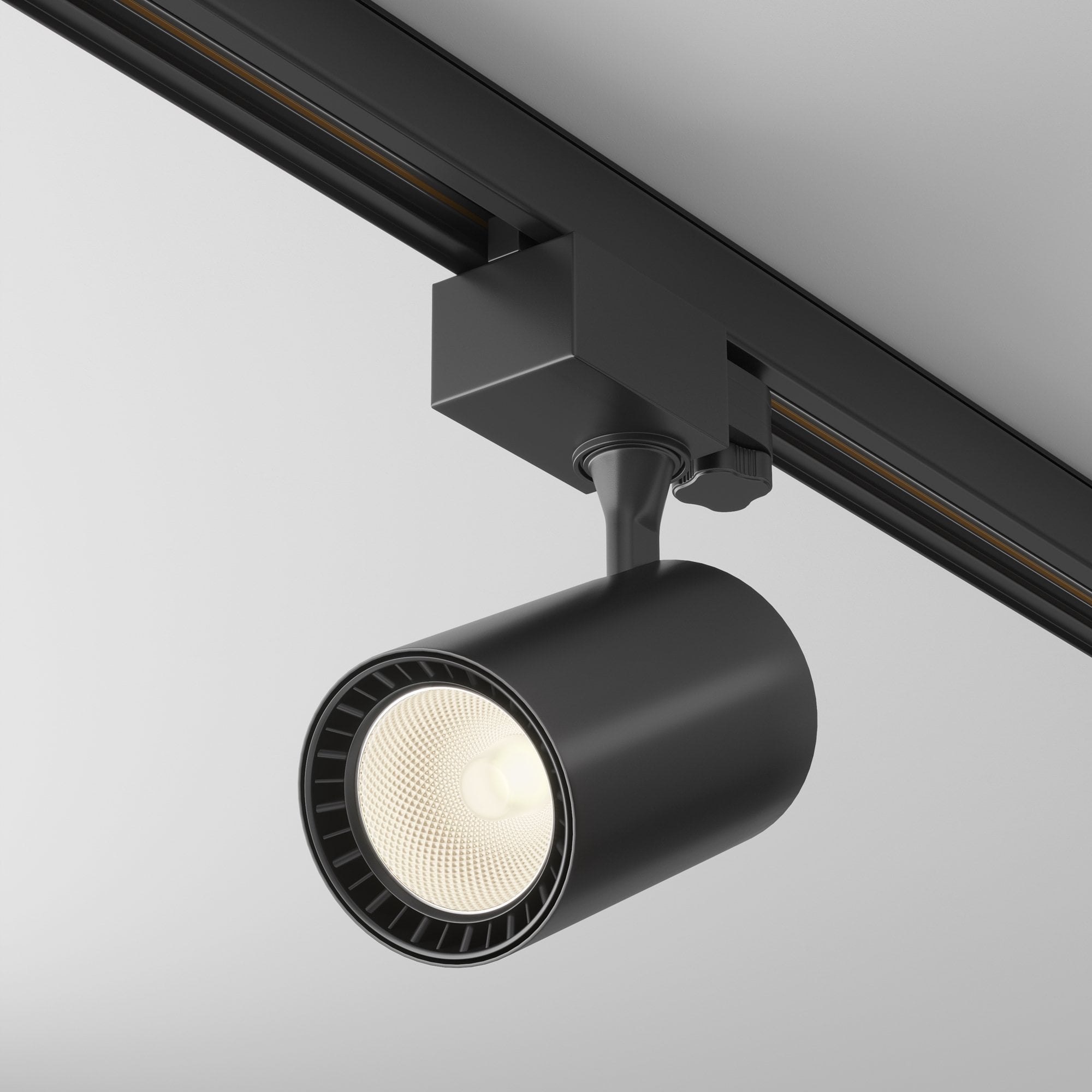 Three phase track system Trinity Vuoro Track Lighting - Black