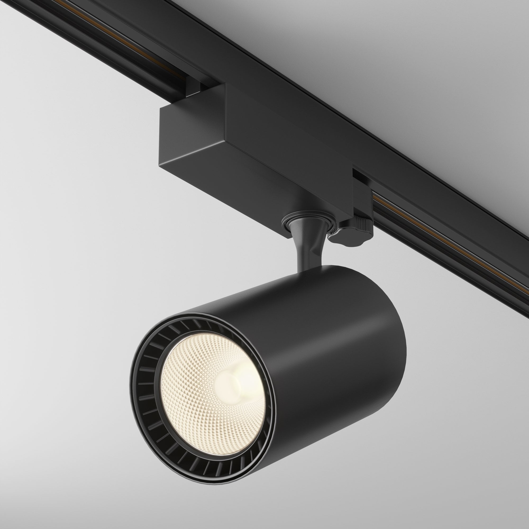 Three phase track system Trinity Vuoro Track Lighting - Black