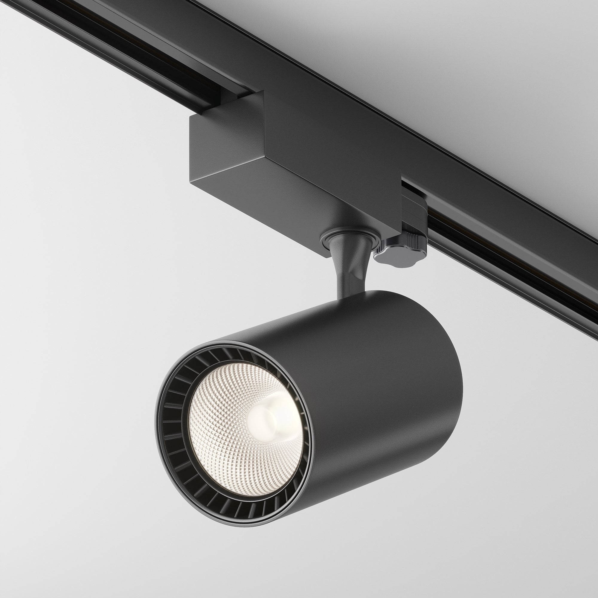 Three phase track system Trinity Vuoro Track Lighting - Black