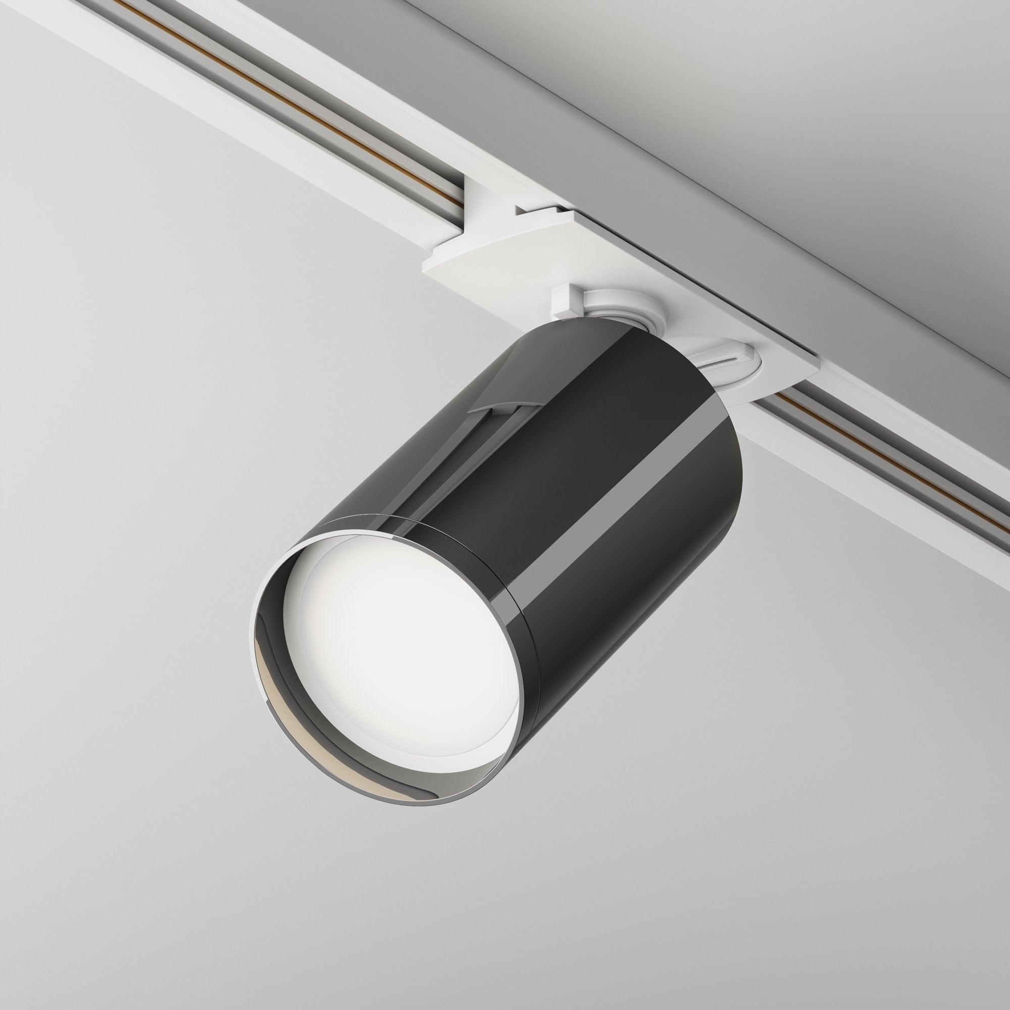 1 phase track system UNITY Focus S Track Lighting - White and graphite