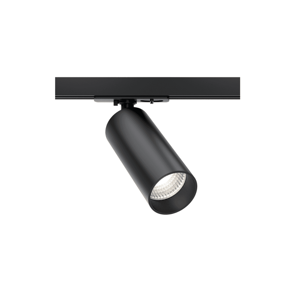 1 phase track system UNITY Focus LED  Track Lighting - Black