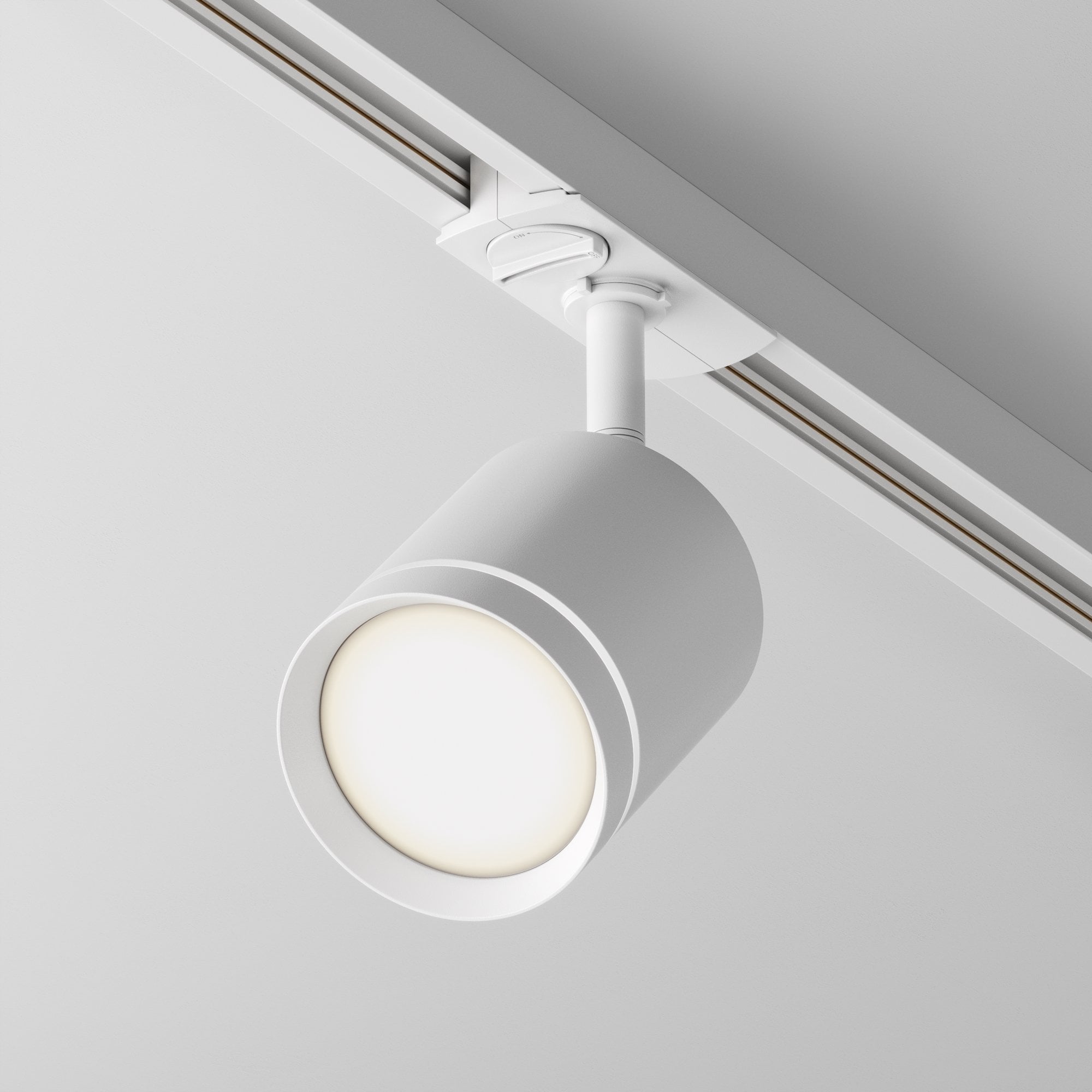 1 phase track system UNITY Orlo Track Lighting - White