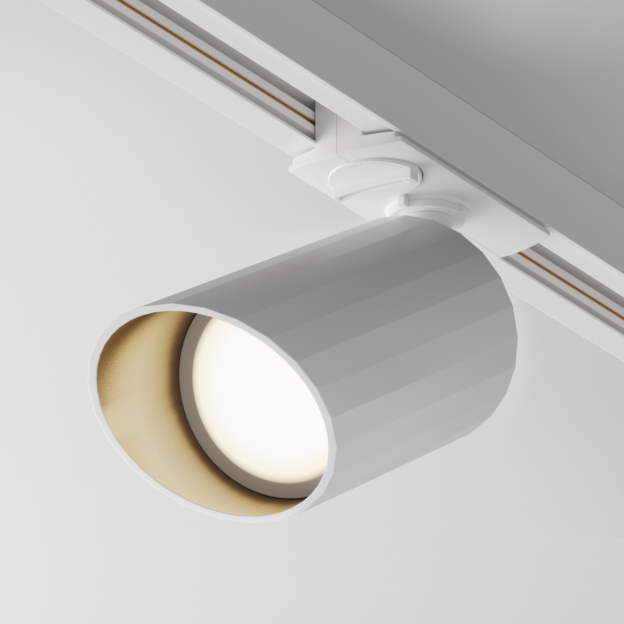 1 phase track system UNITY Lipari Track Lighting - White