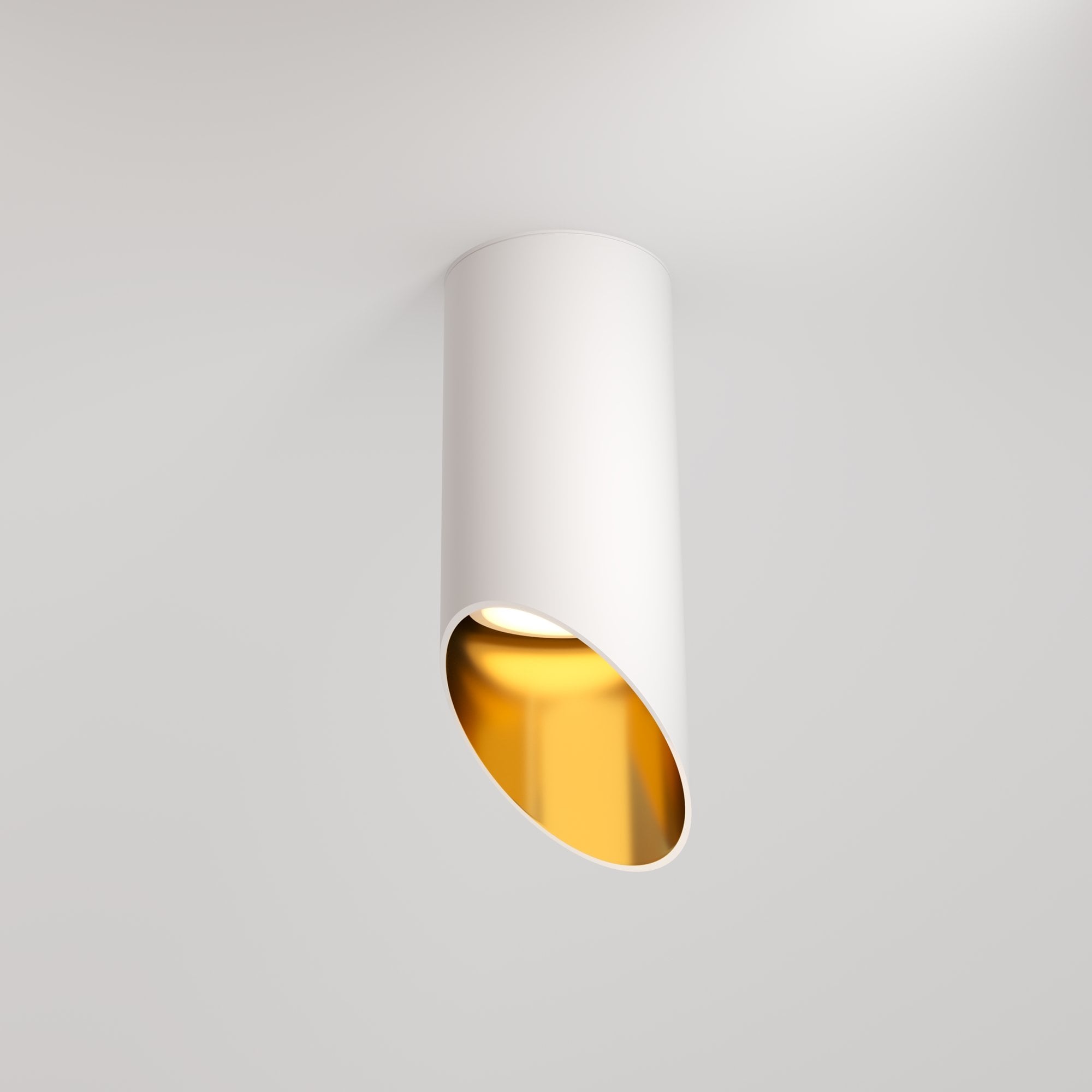 Ceiling & Wall Lipari Ceiling Lamp - White with Gold