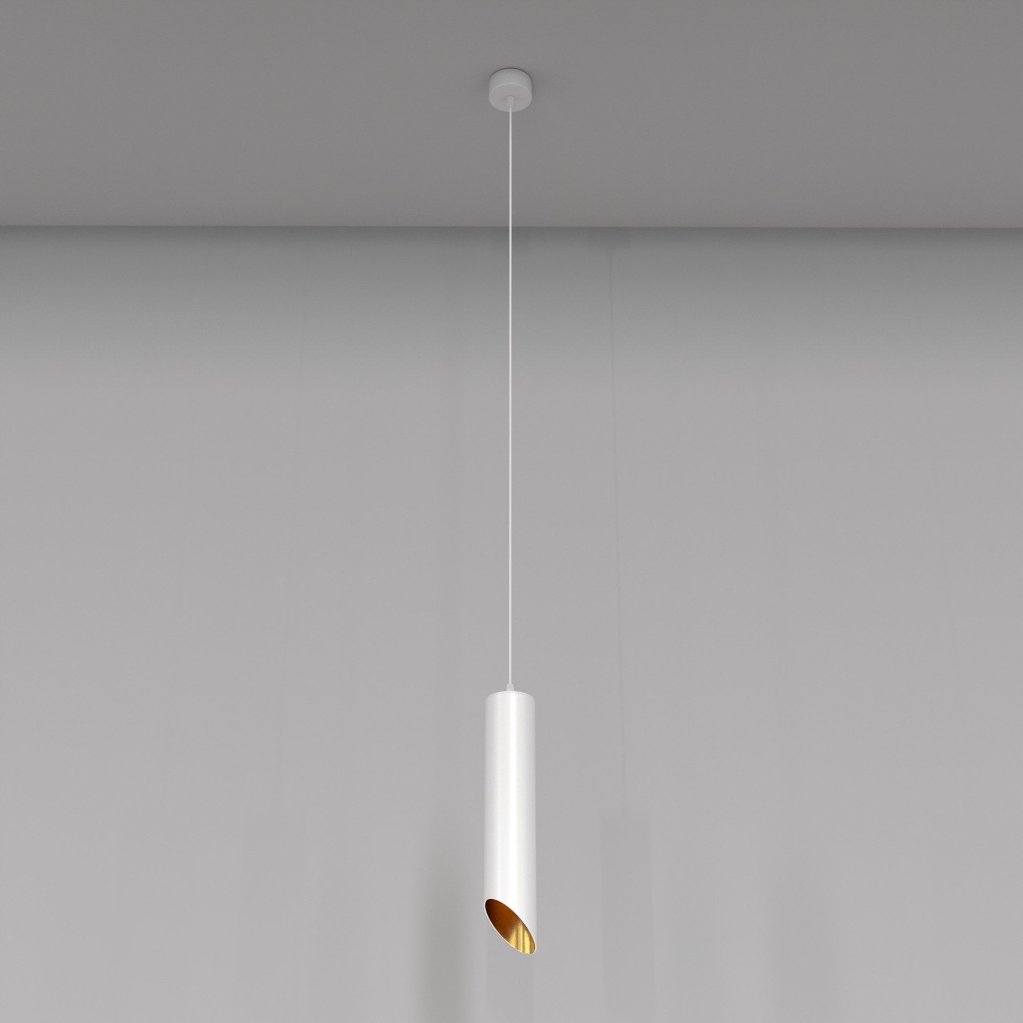 Pendant Lipari Pendant Lamp - White with Gold