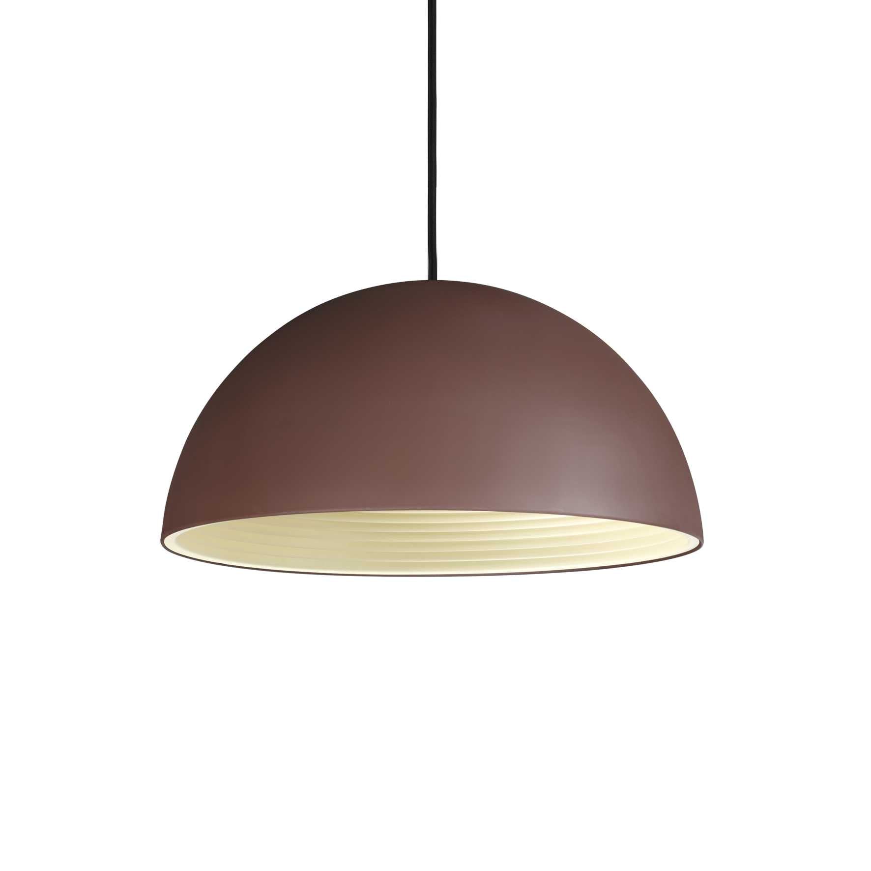 FOLK Pendant Light with 1 Bulb D40 Coffee