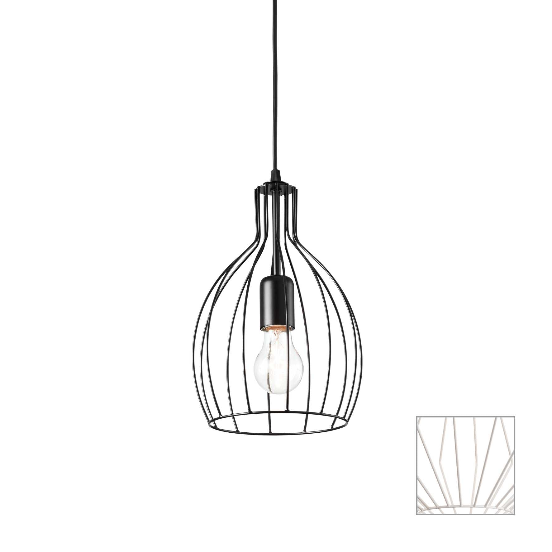 AMPOLLA-2 Pendant Light with 1 Bulb White