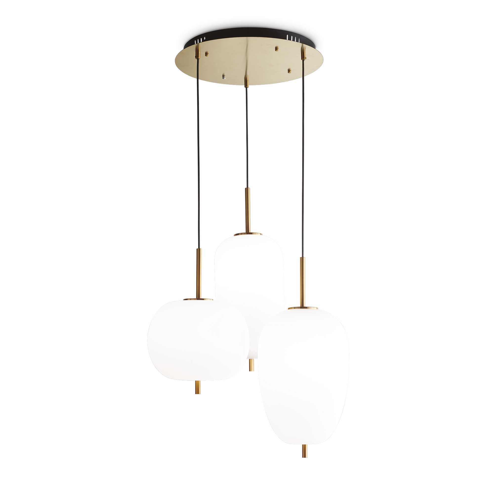 UMILE Pendant Light with 3 Bulbs