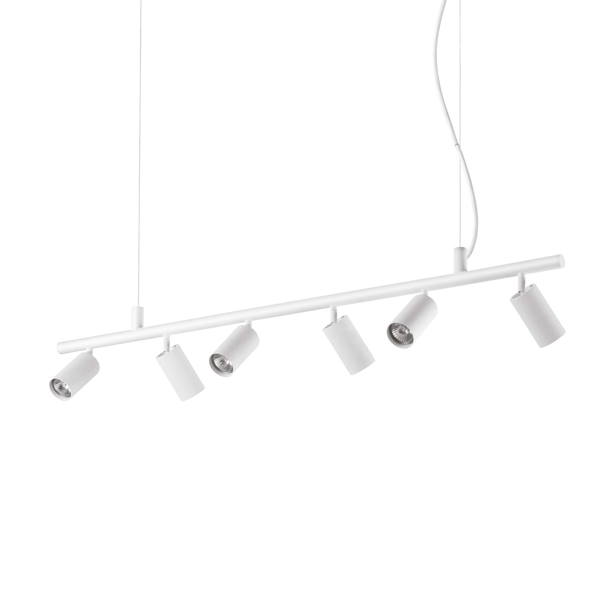 DYNAMITE Pendant Light with 6 Bulbs White