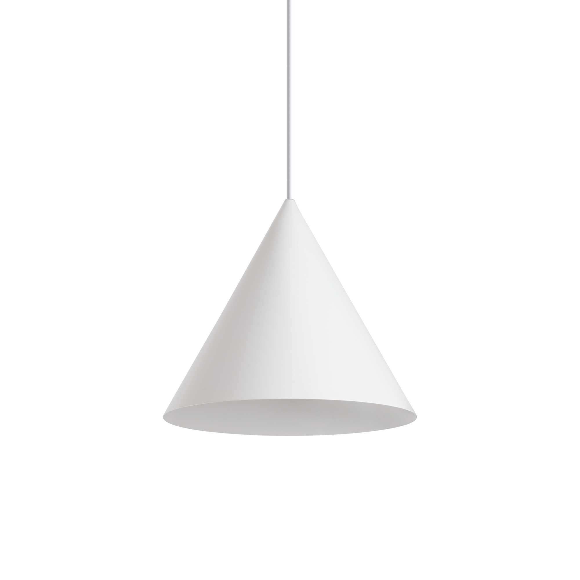 A-LINE Pendant Light with 1 Bulb D30 White