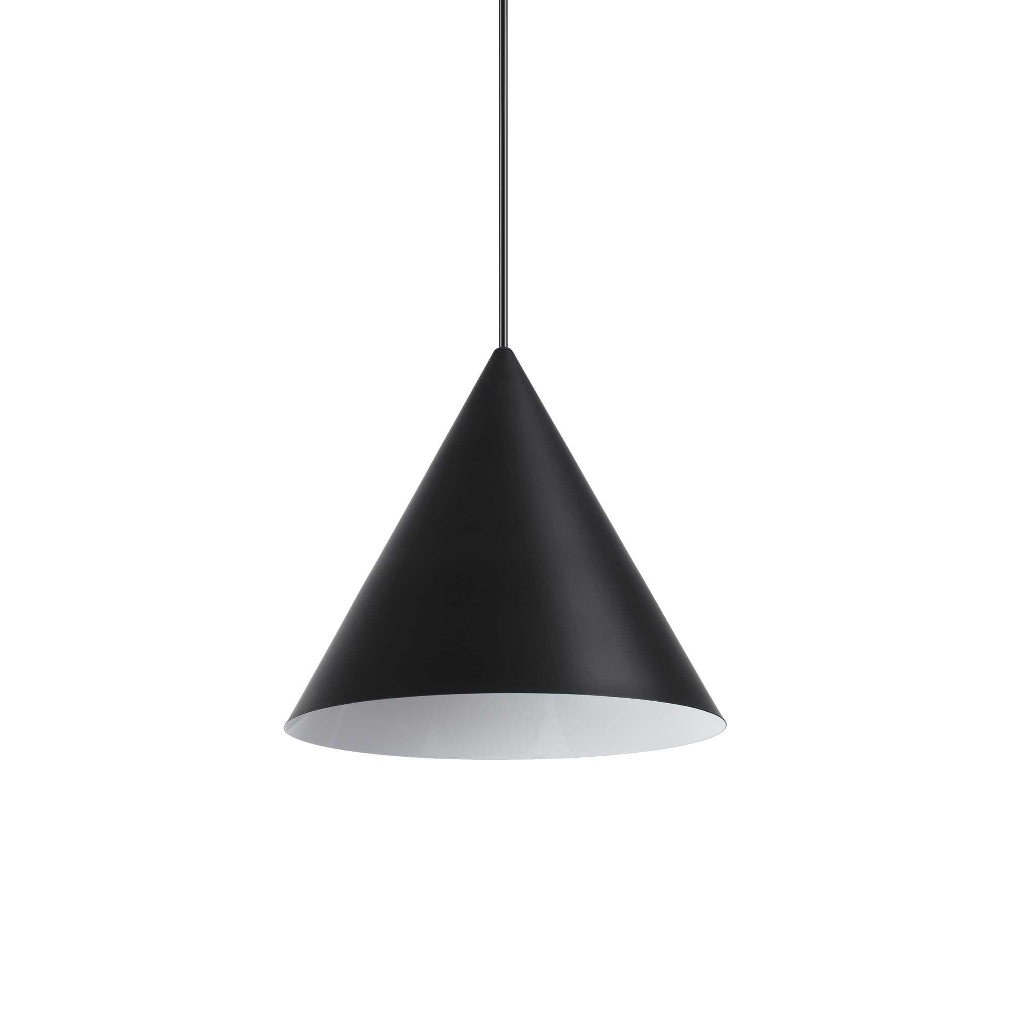 A-LINE Pendant Light with 1 Bulb D30 Black