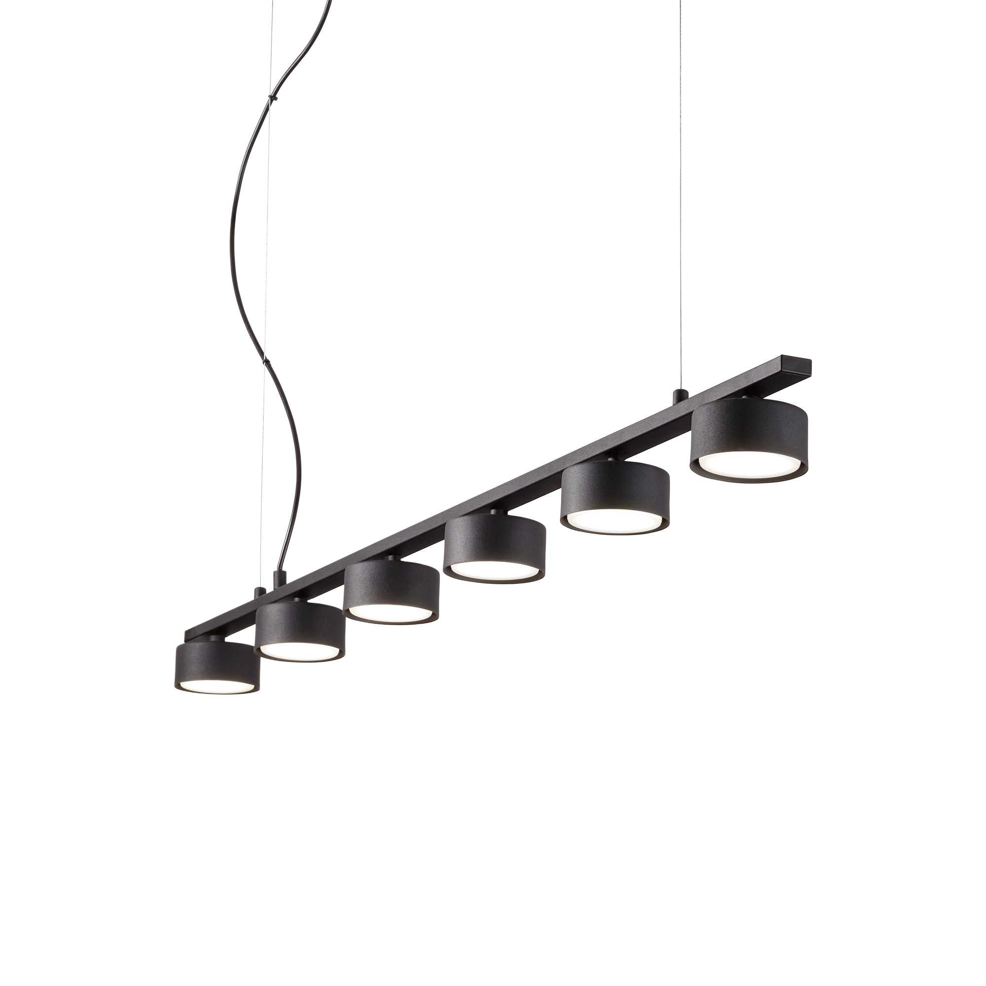 MINOR LINEAR Pendant Light with 6 Bulbs