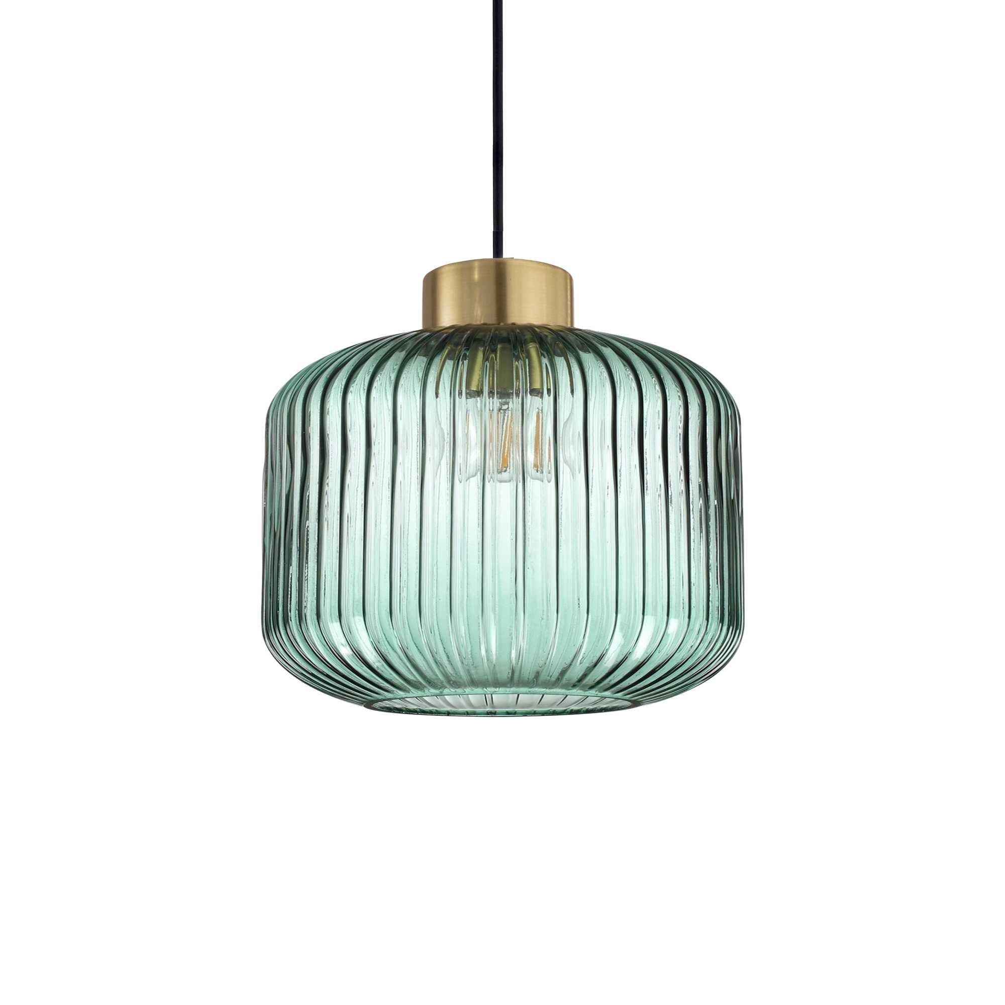 MINT-2 Pendant Light with 1 Bulb Green