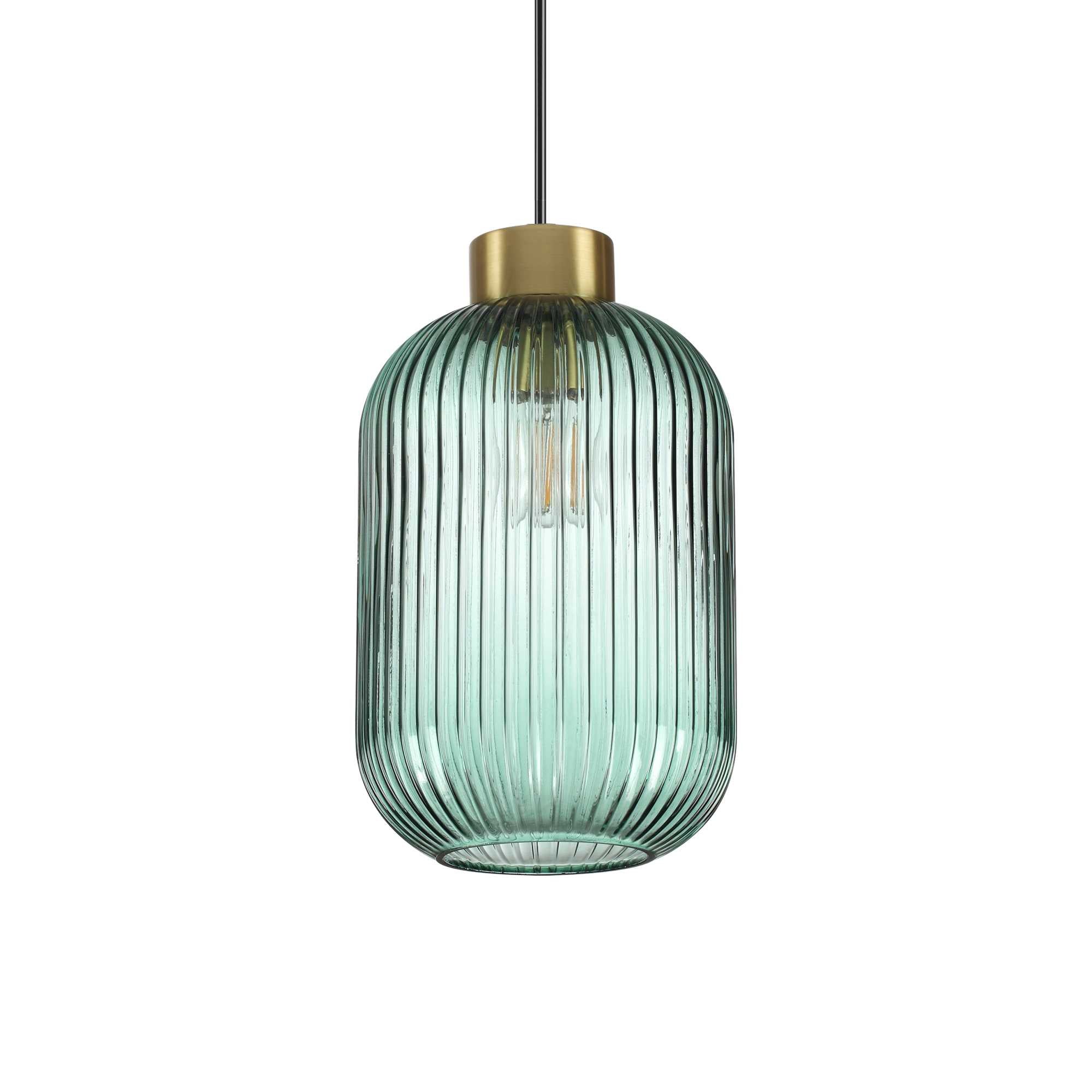 MINT-3 Pendant Light with 1 Bulb Green