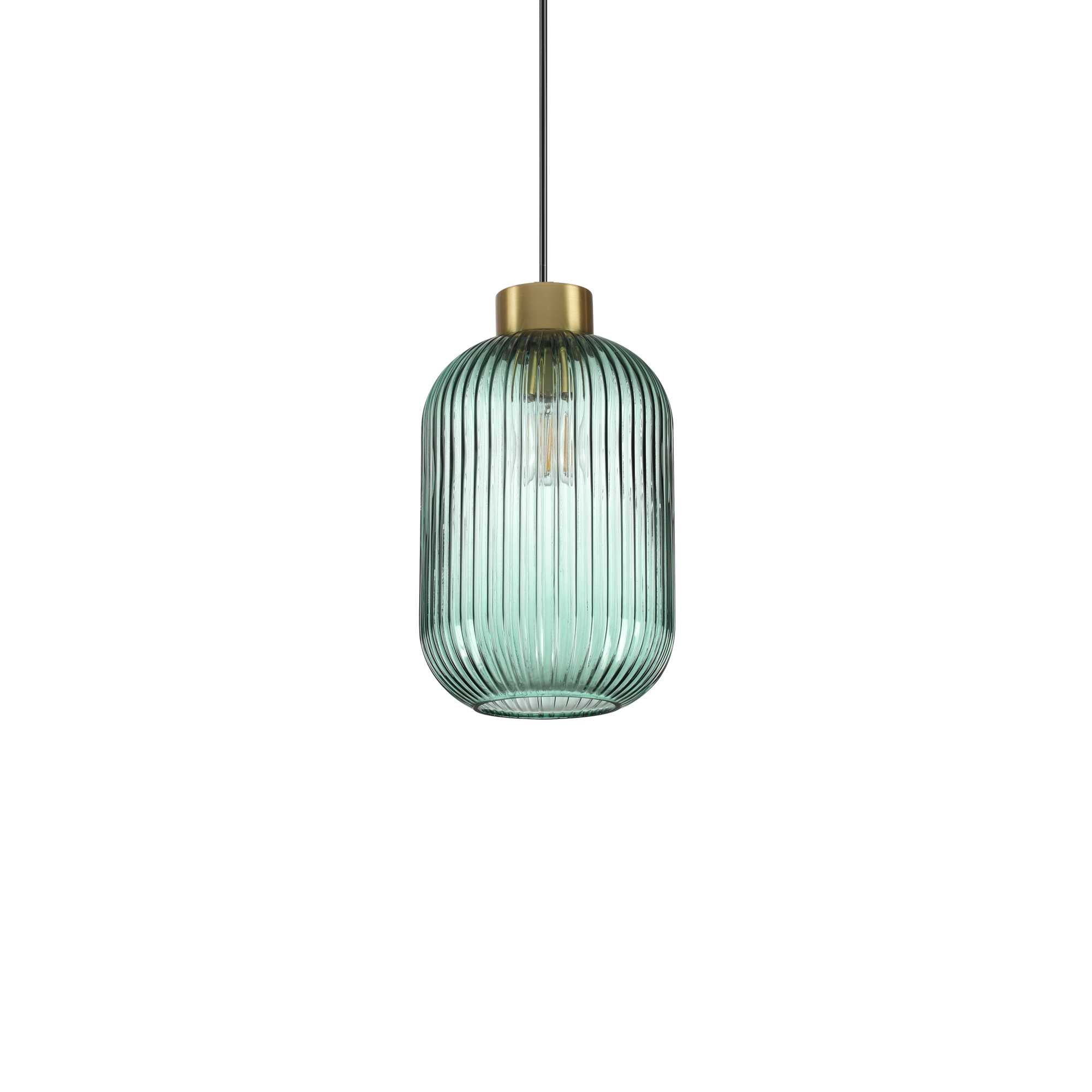 MINT-1 Pendant Light with 1 Bulb Green