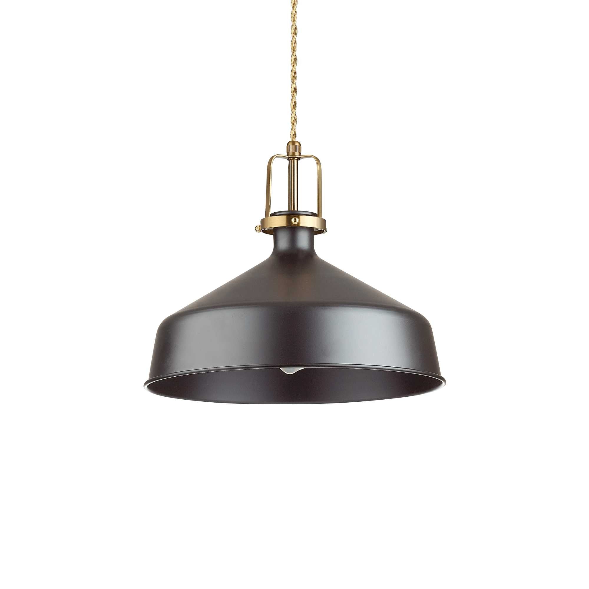 ERIS-1 Pendant Light with 1 Bulb Black