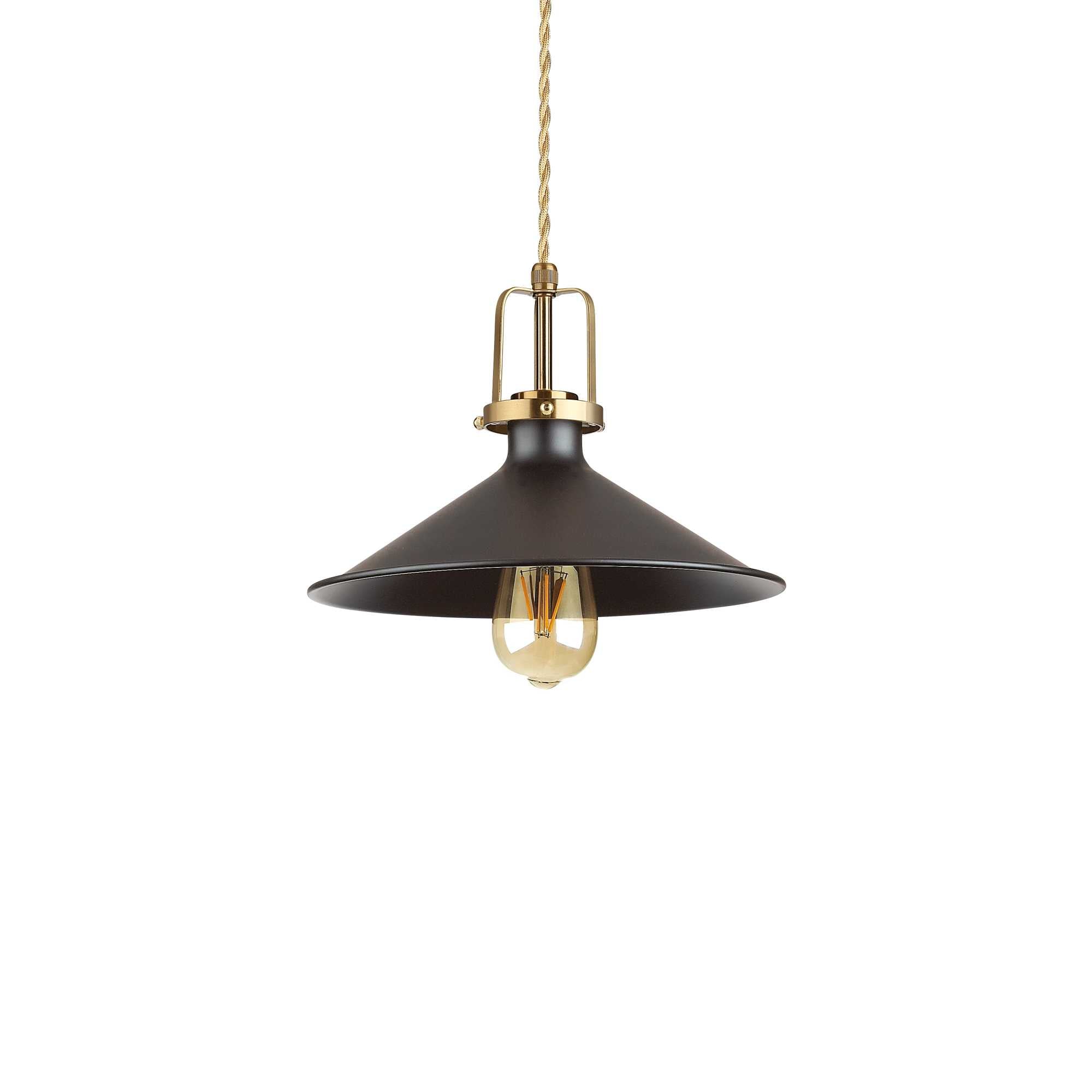 ERIS-3 Pendant Light with 1 Bulb Black