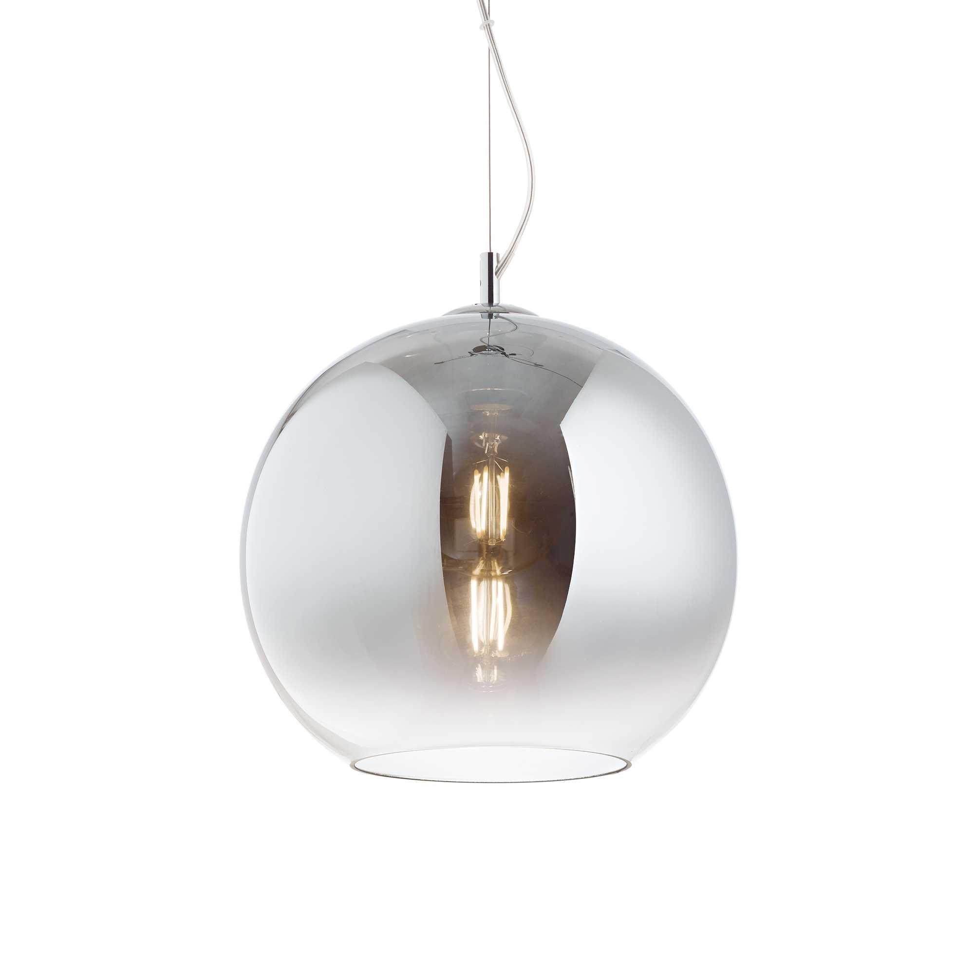 NEMO Pendant Light with 1 Bulb D40 Chrome SFUMATO