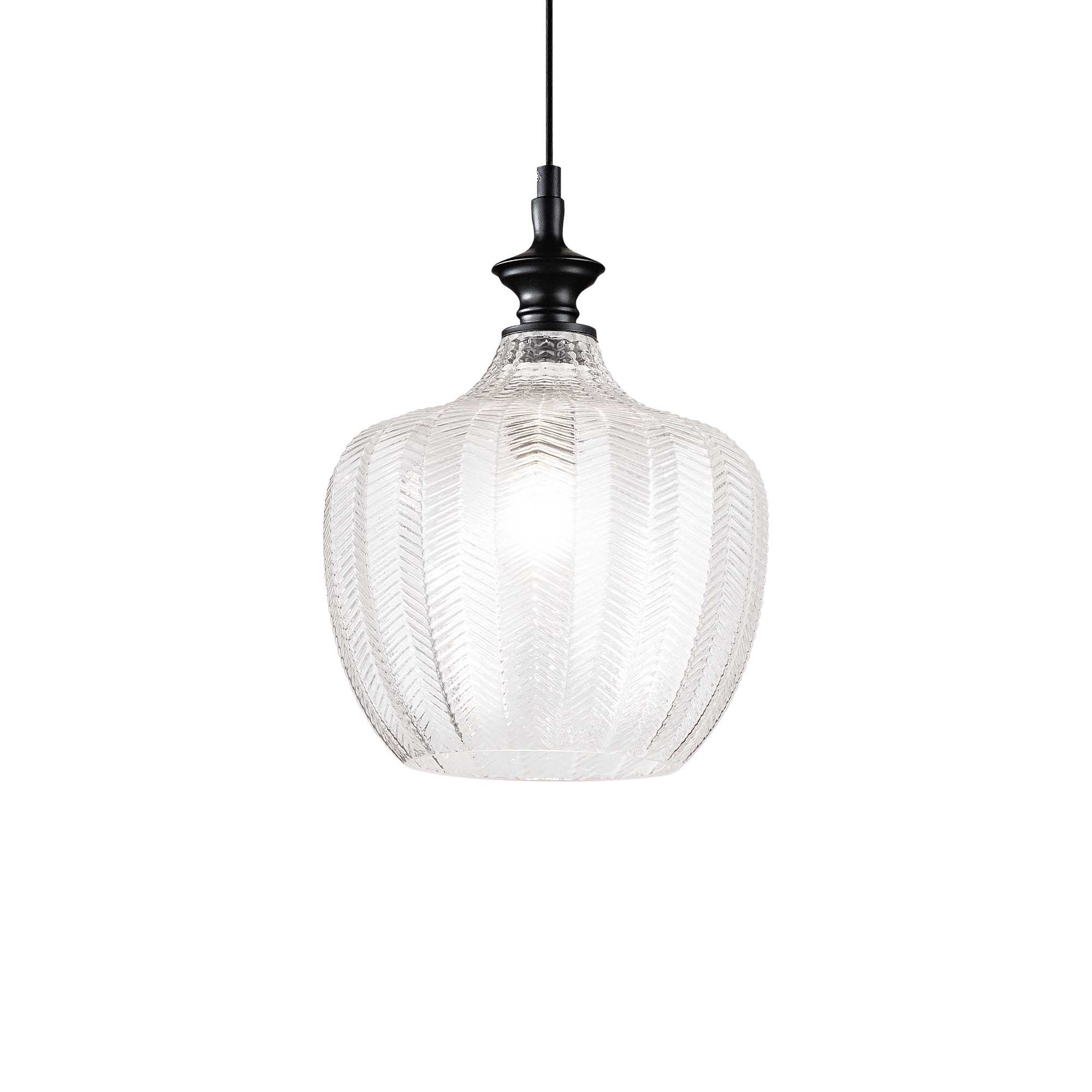 LORD Pendant Light with 1 Bulb Transparent