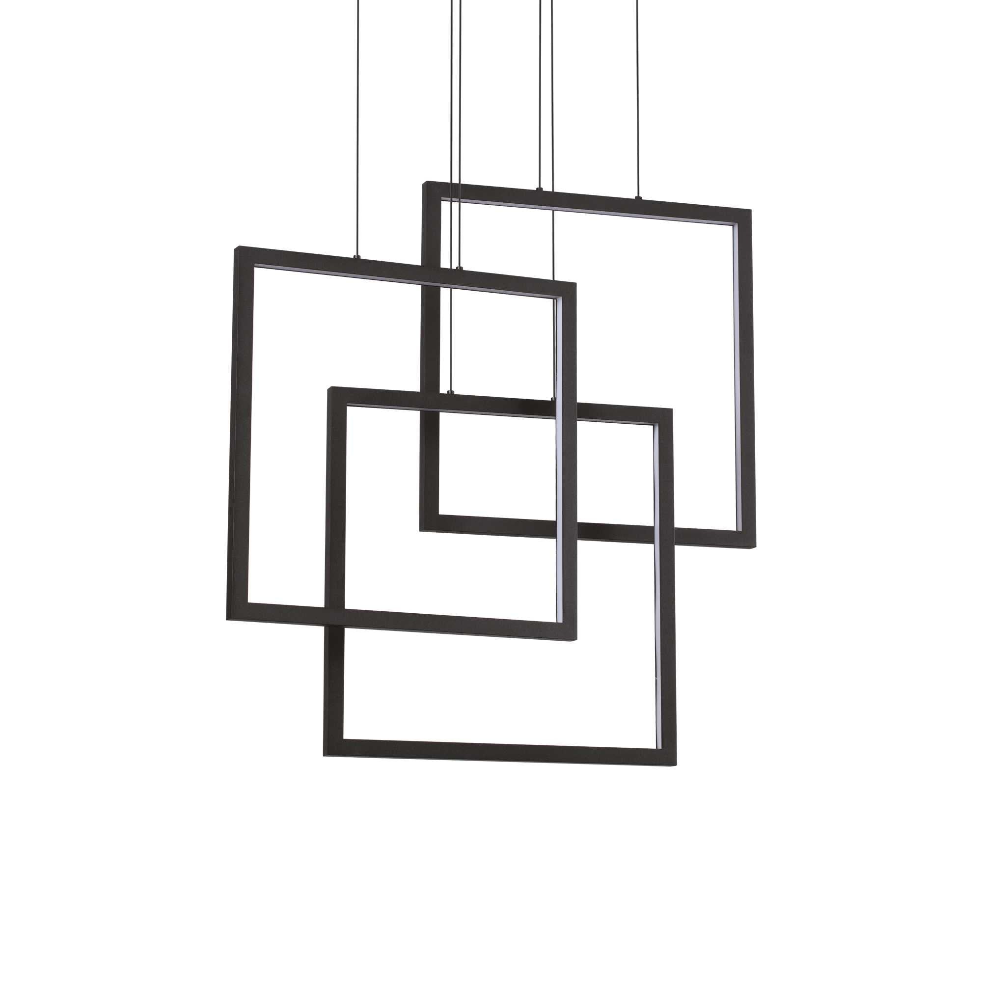 FCopper Pendant Light QUADRATO Black