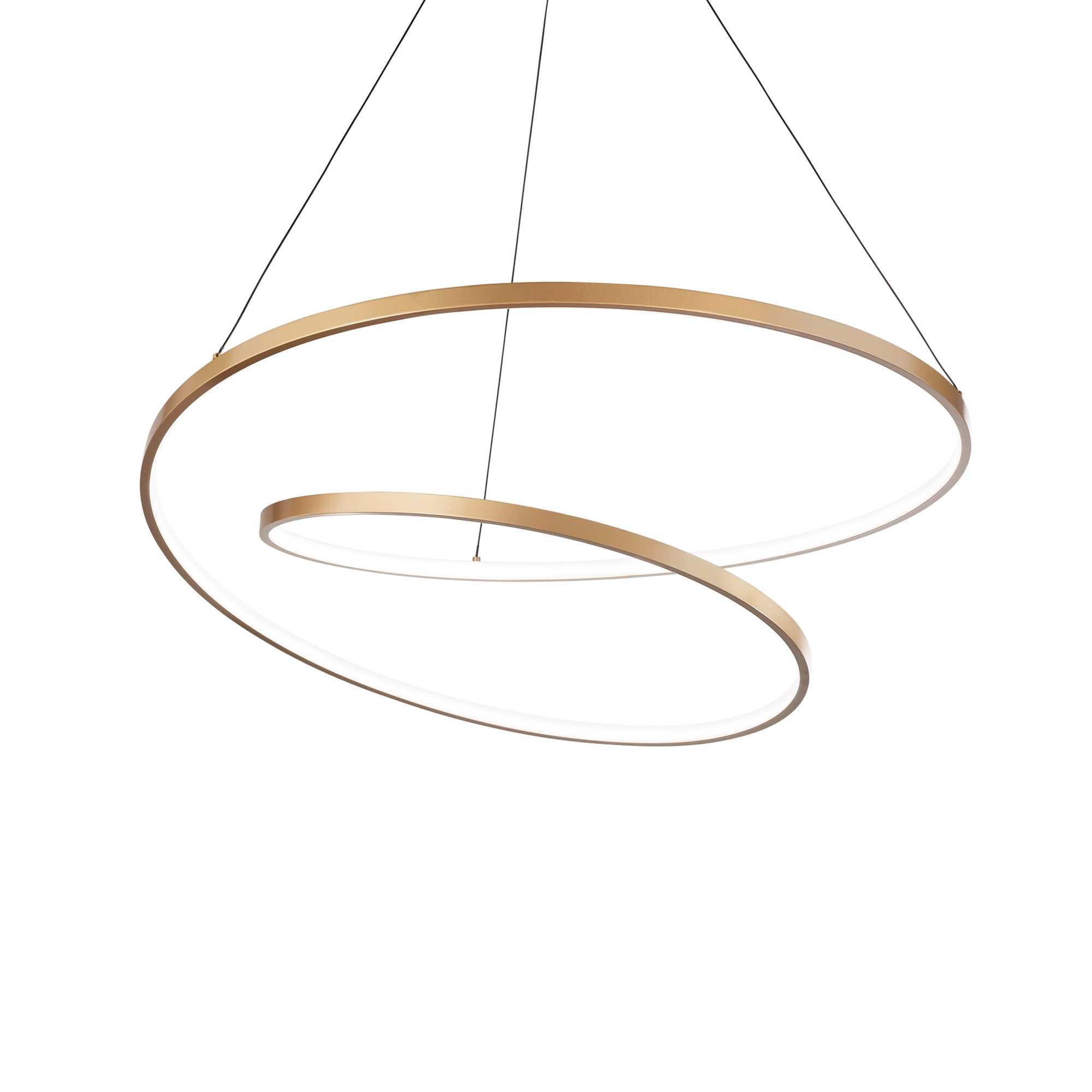 OZ Pendant Light D80 ON-OFF Brass