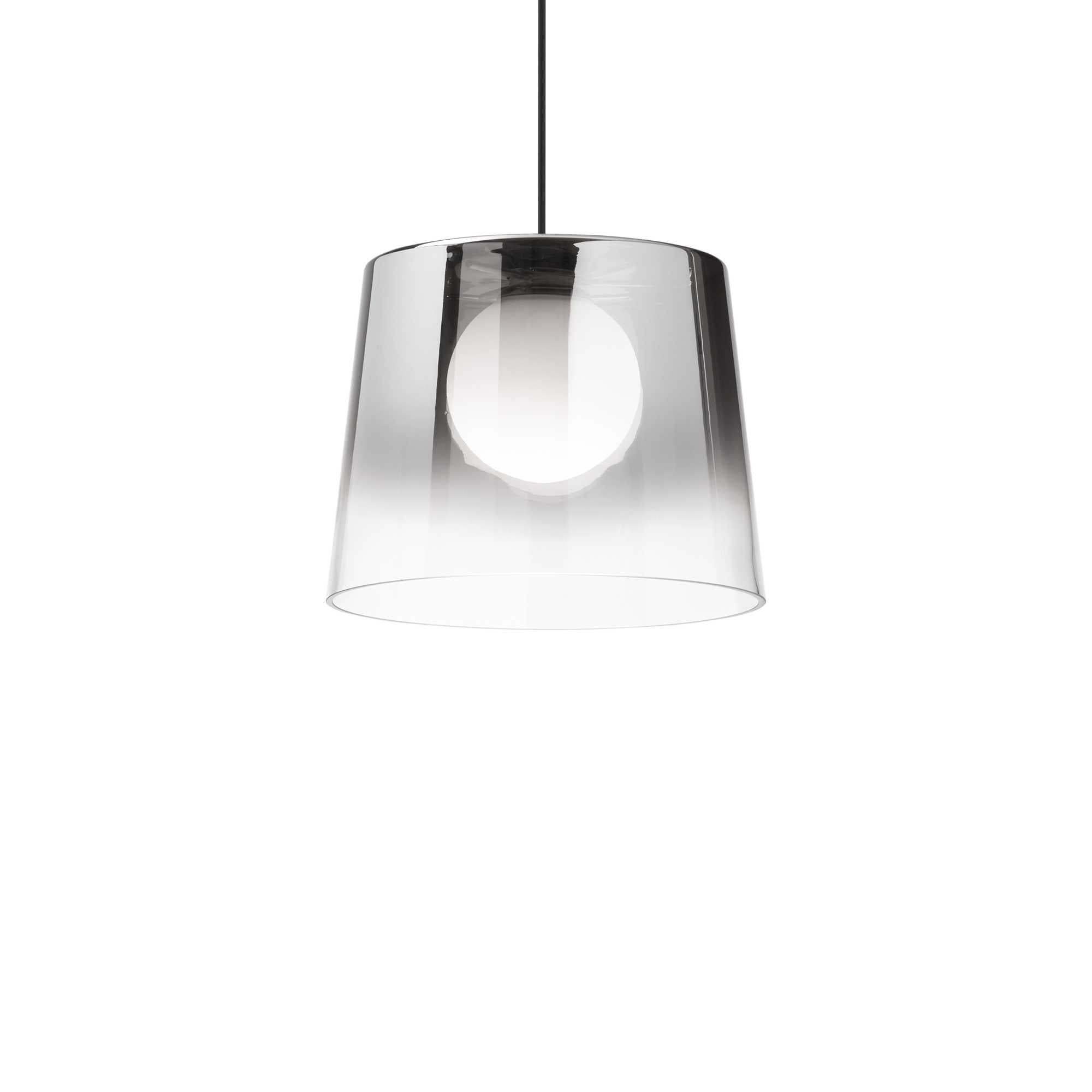 FADE Pendant Light with 1 Bulb Chrome