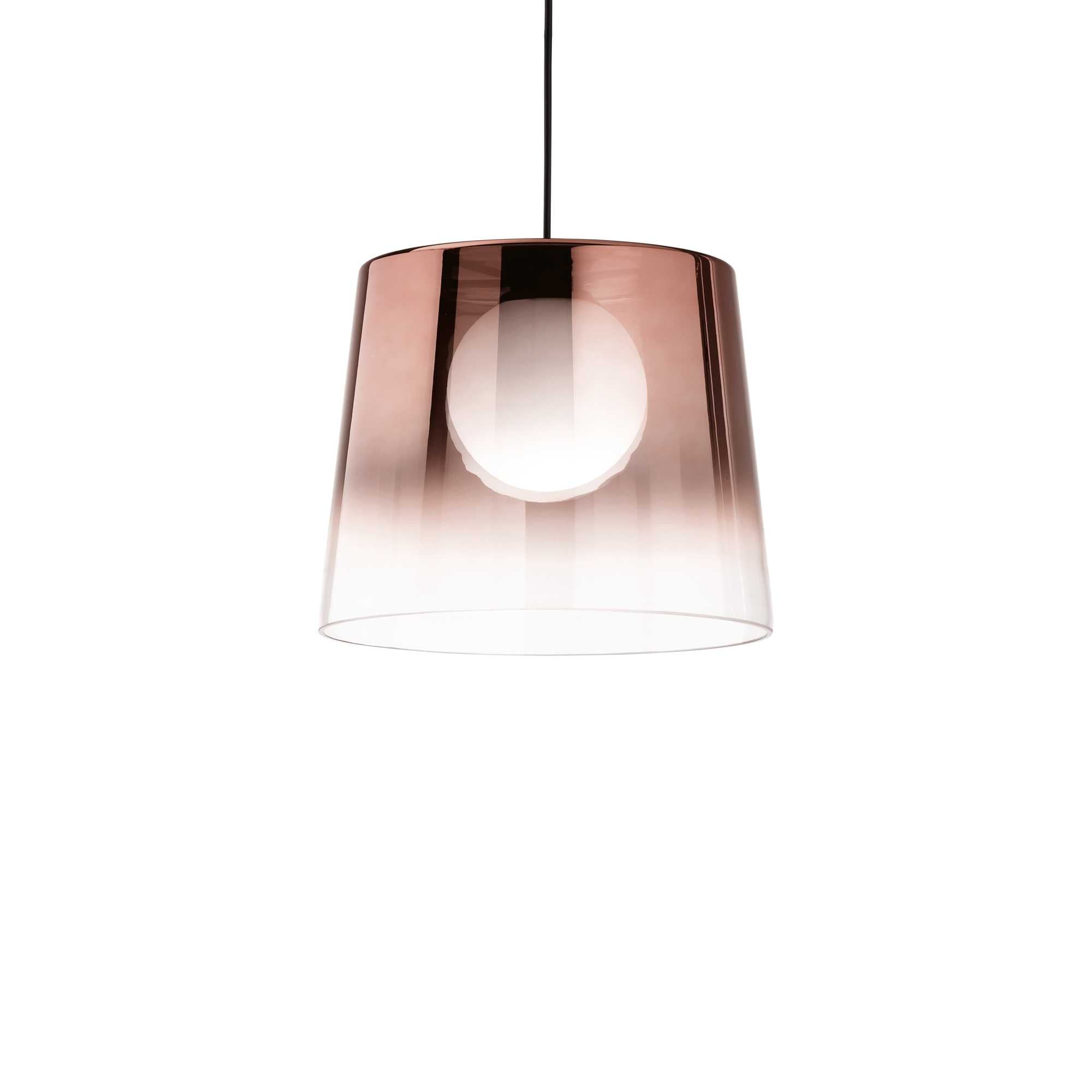 FADE Pendant Light with 1 Bulb Copper