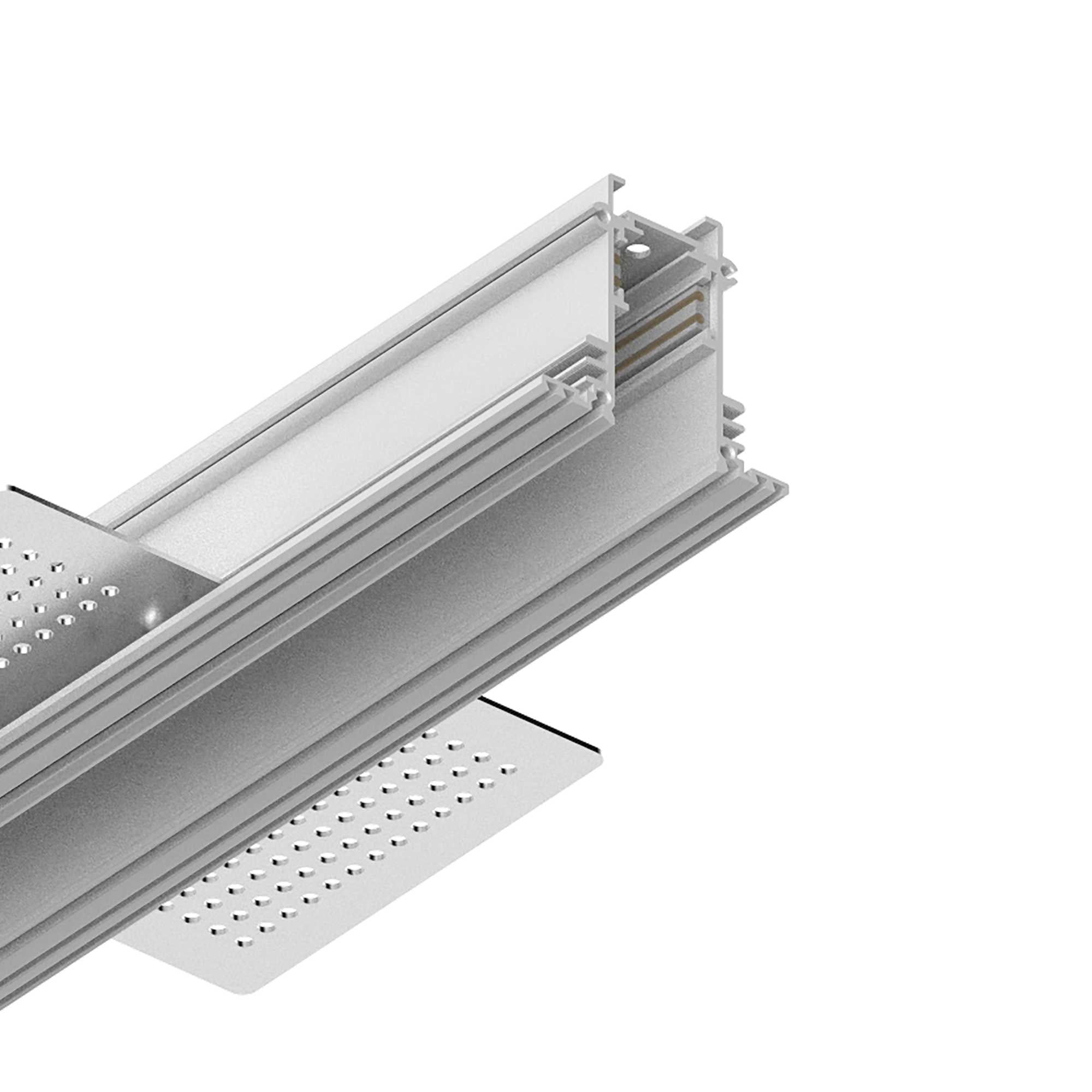 EGO PROFILE RECESSED 2000 mm White