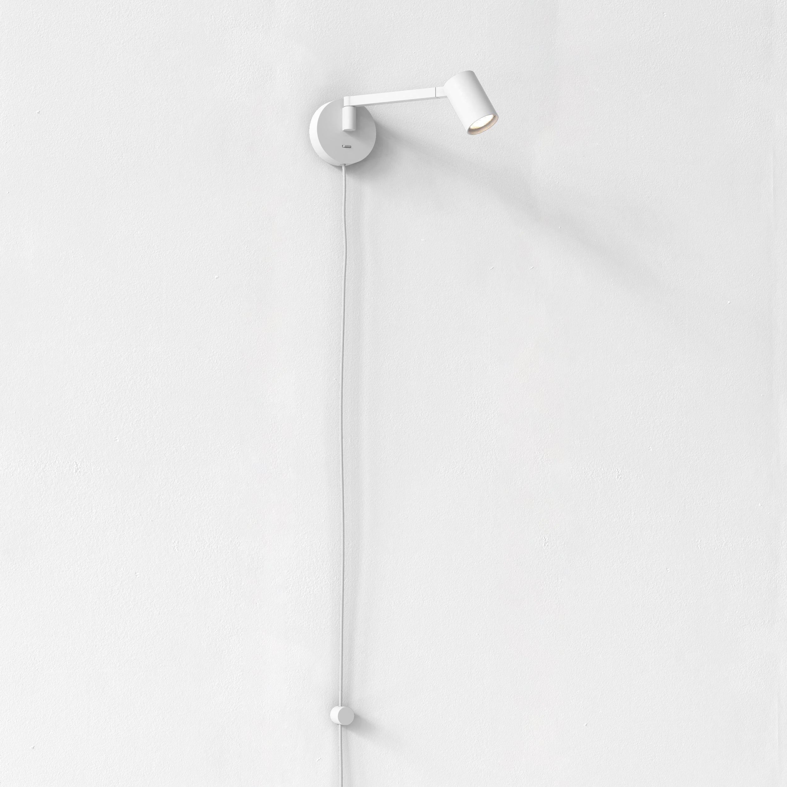 Ascoli Swing Plug In Light, Matt White