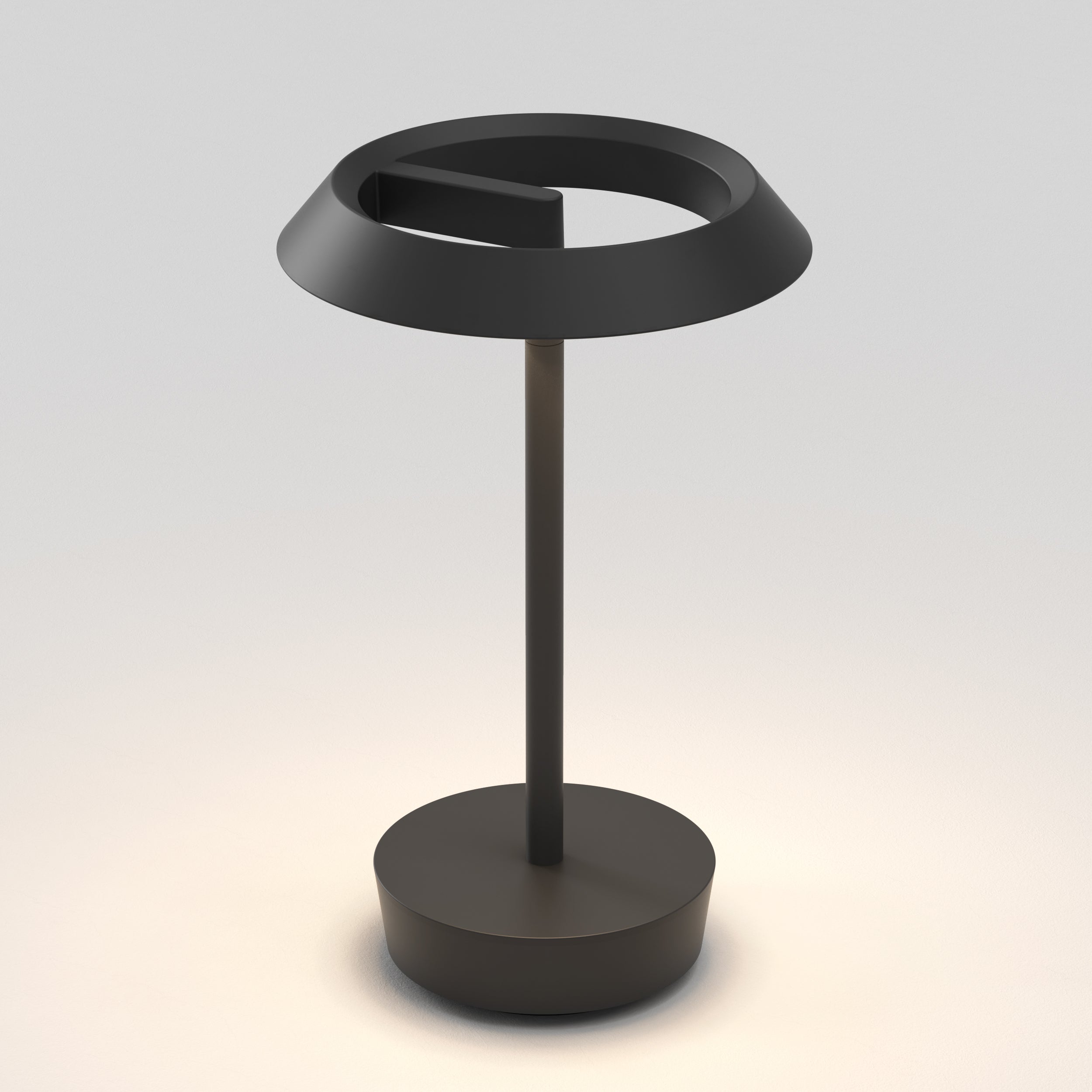 Halo Portable Lamp, Matt Black