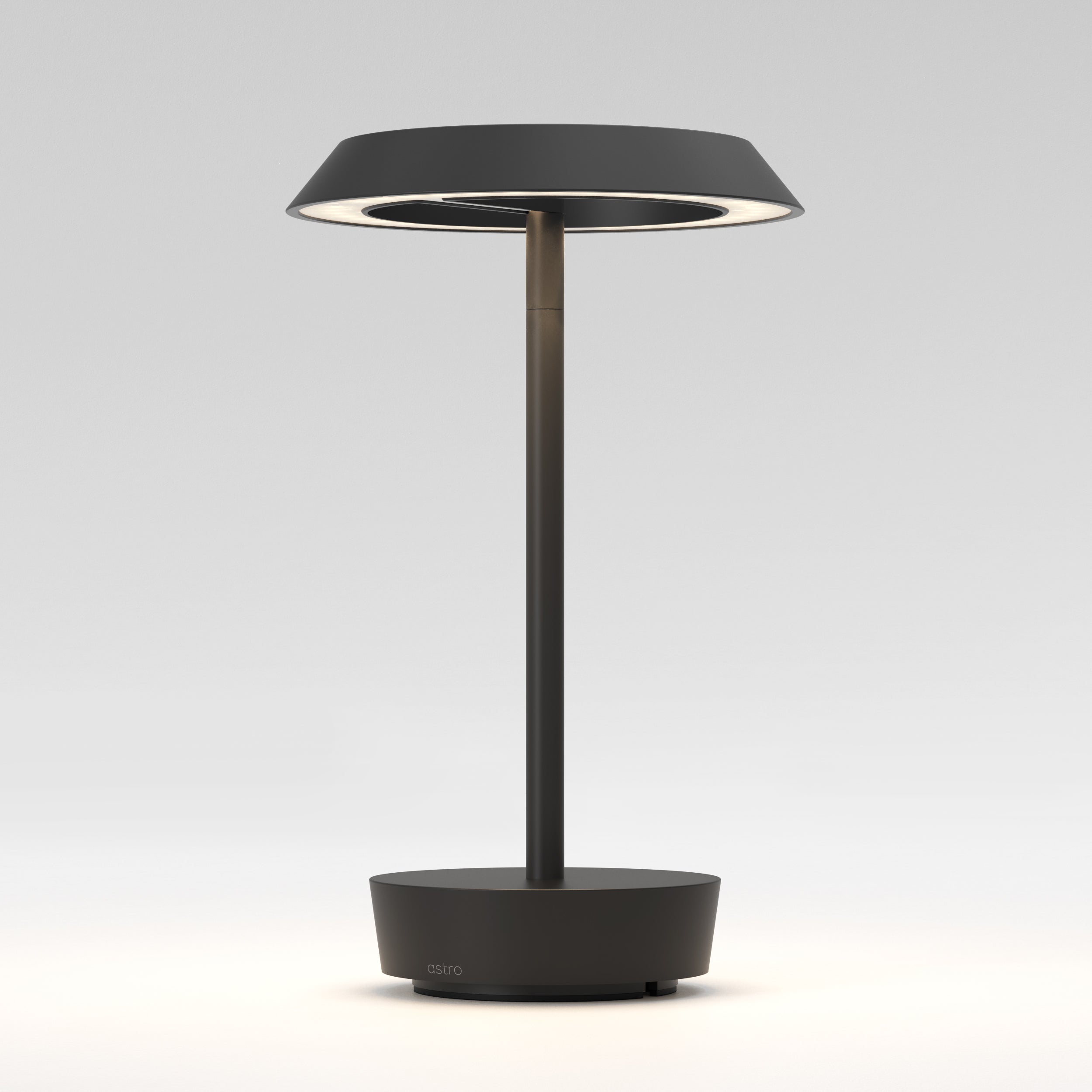 Halo Portable Lamp, Matt Black