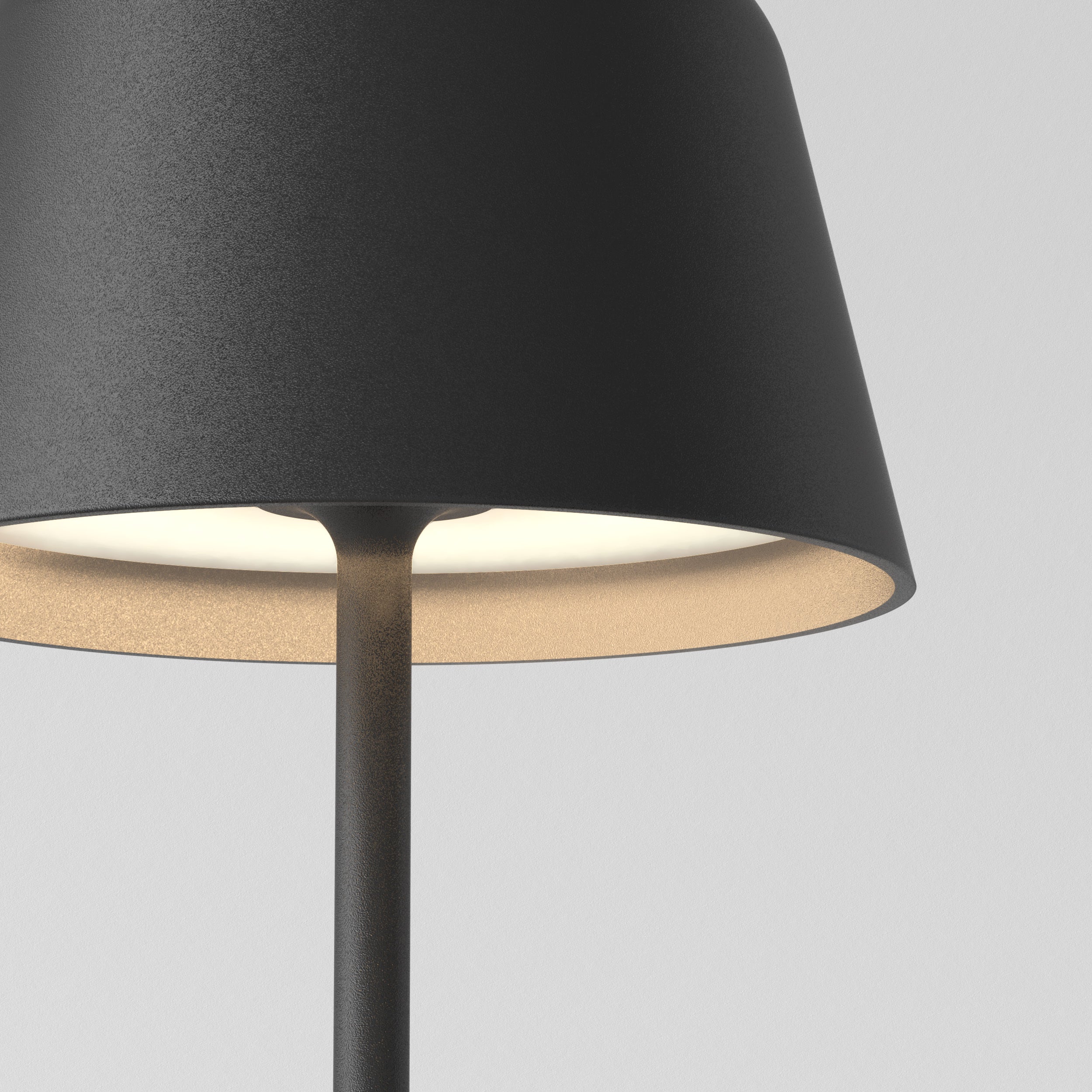 Nomad Table Light, Textured Black