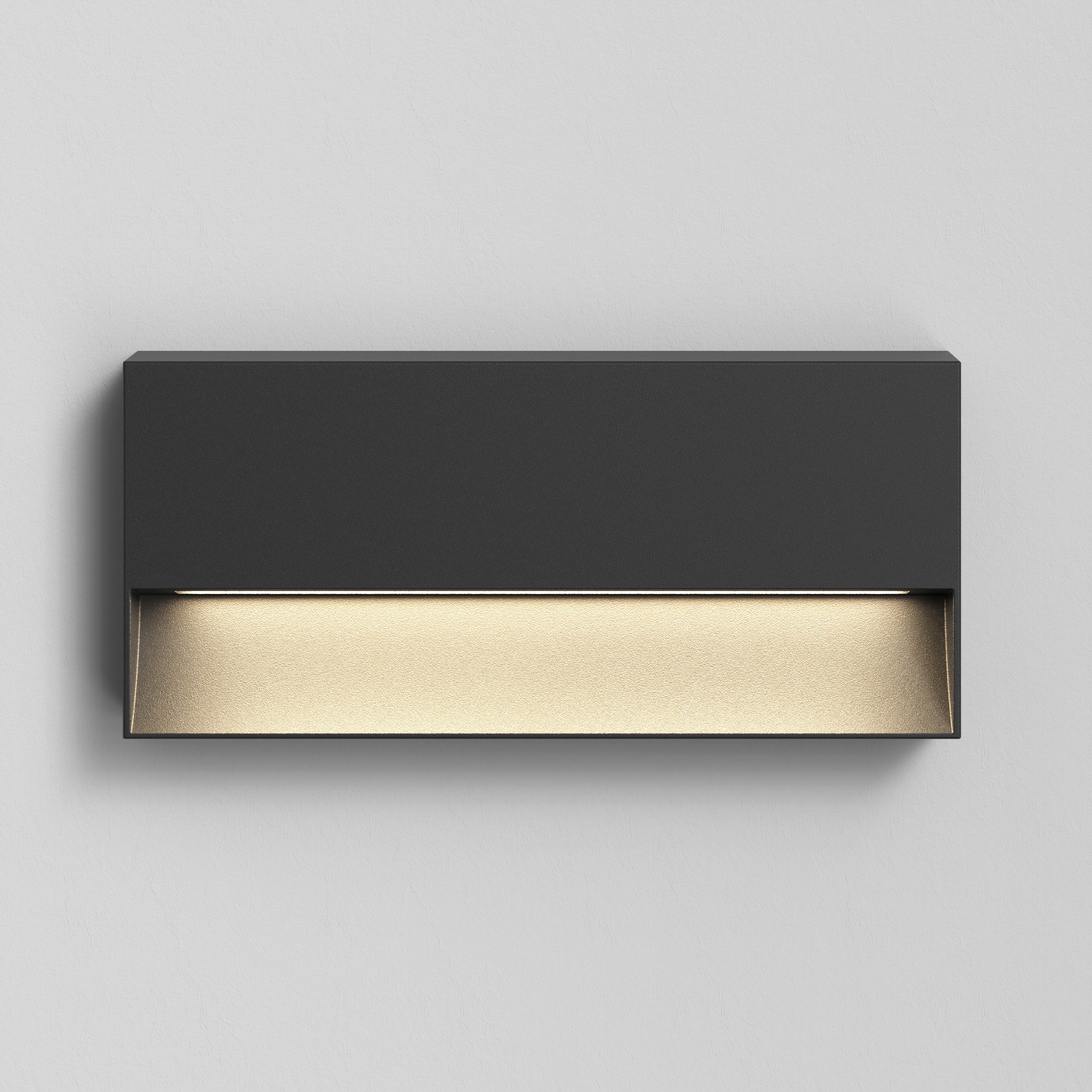 Mori 250 Wall Light, Textured Black