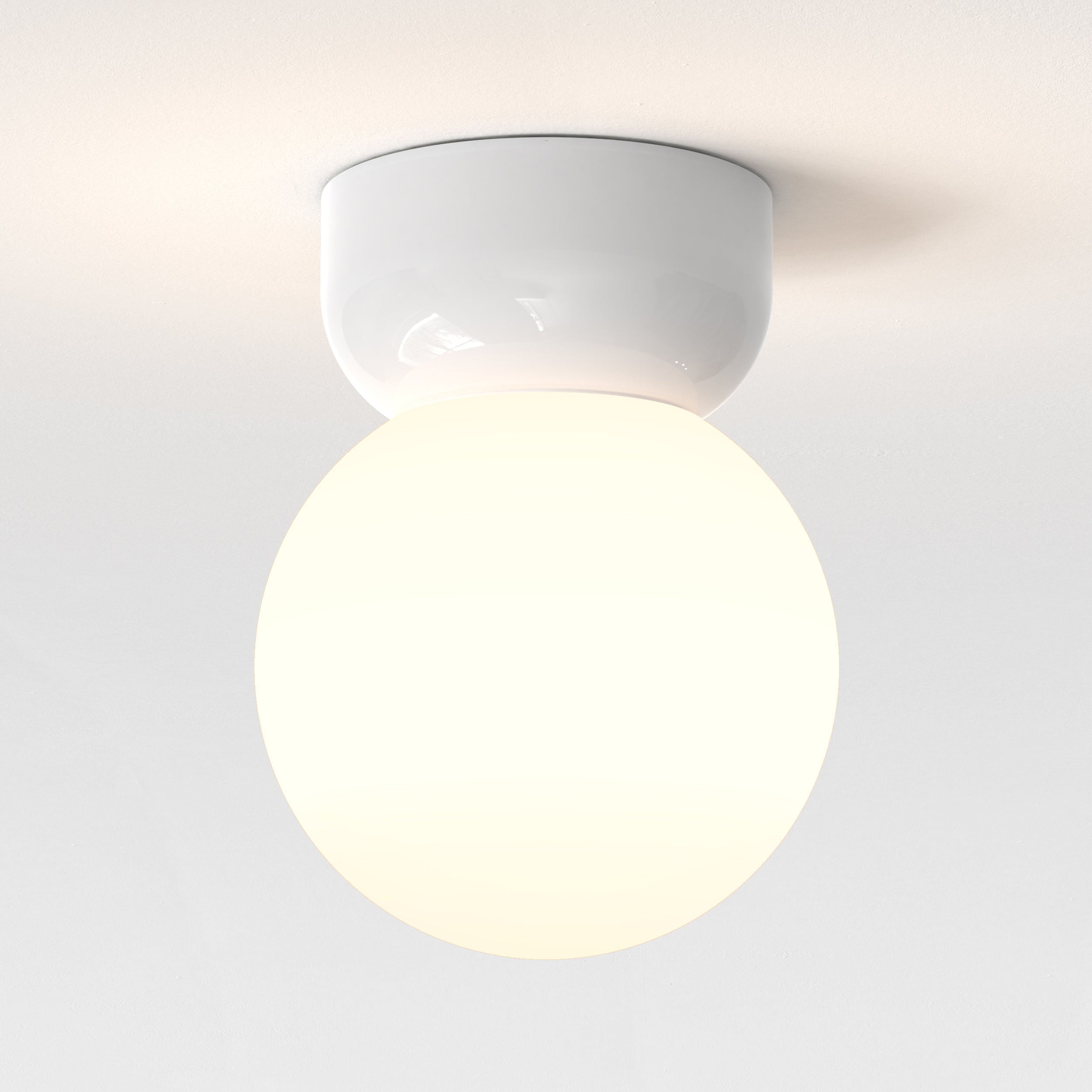 Lyra Ceiling 180 Light, Matt White