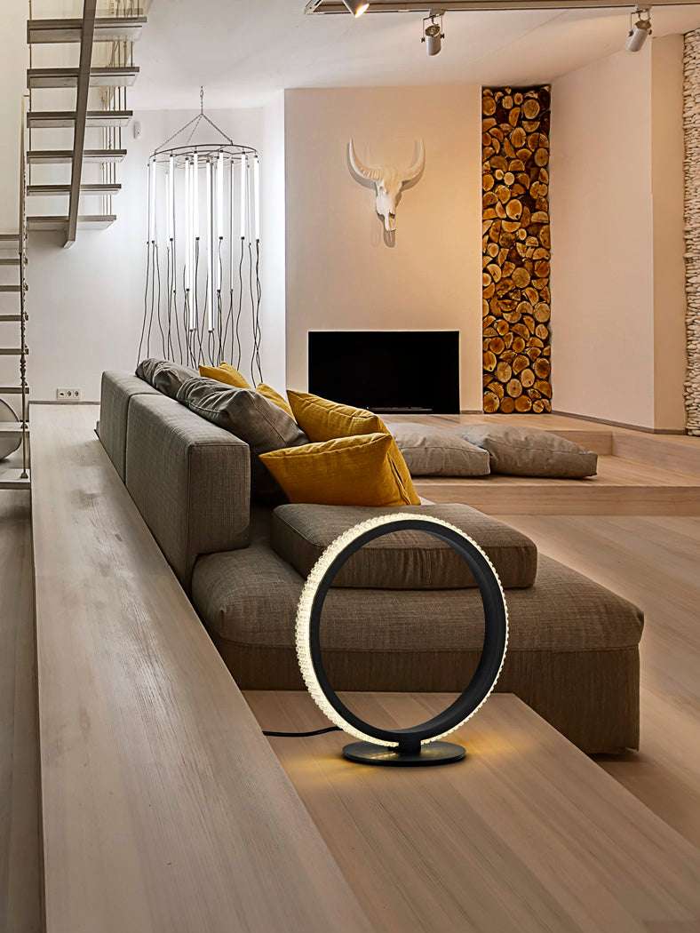 Ring Black Table Lamp Uk