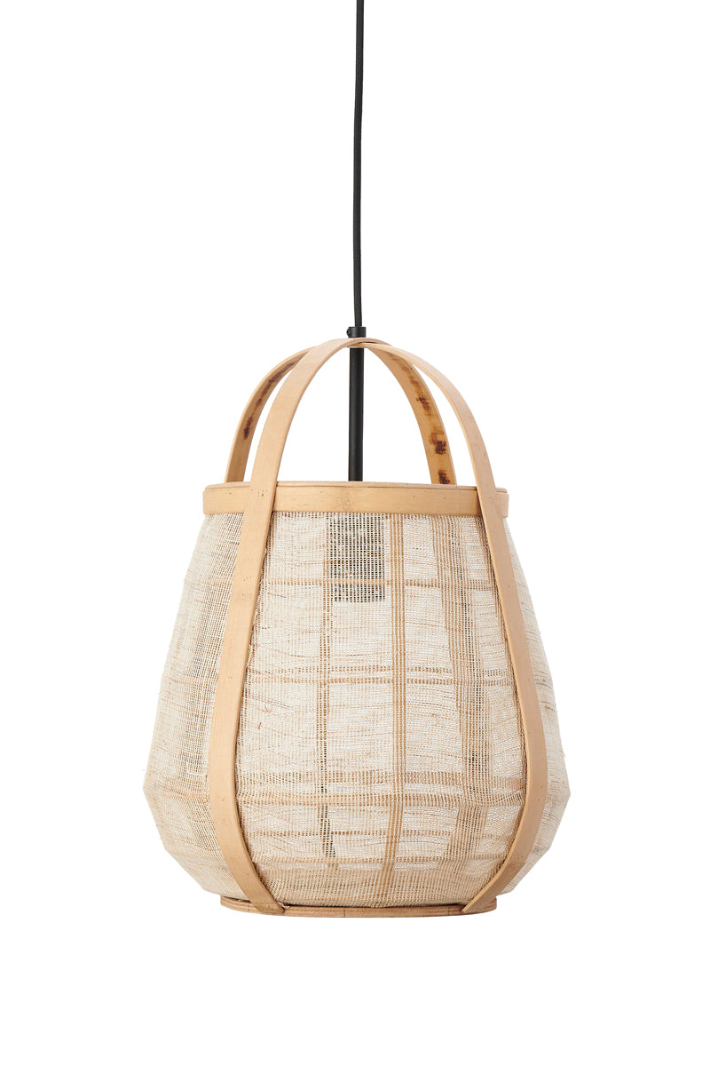 Hanging Lamp Ø32x44 cm Jacinto Natural