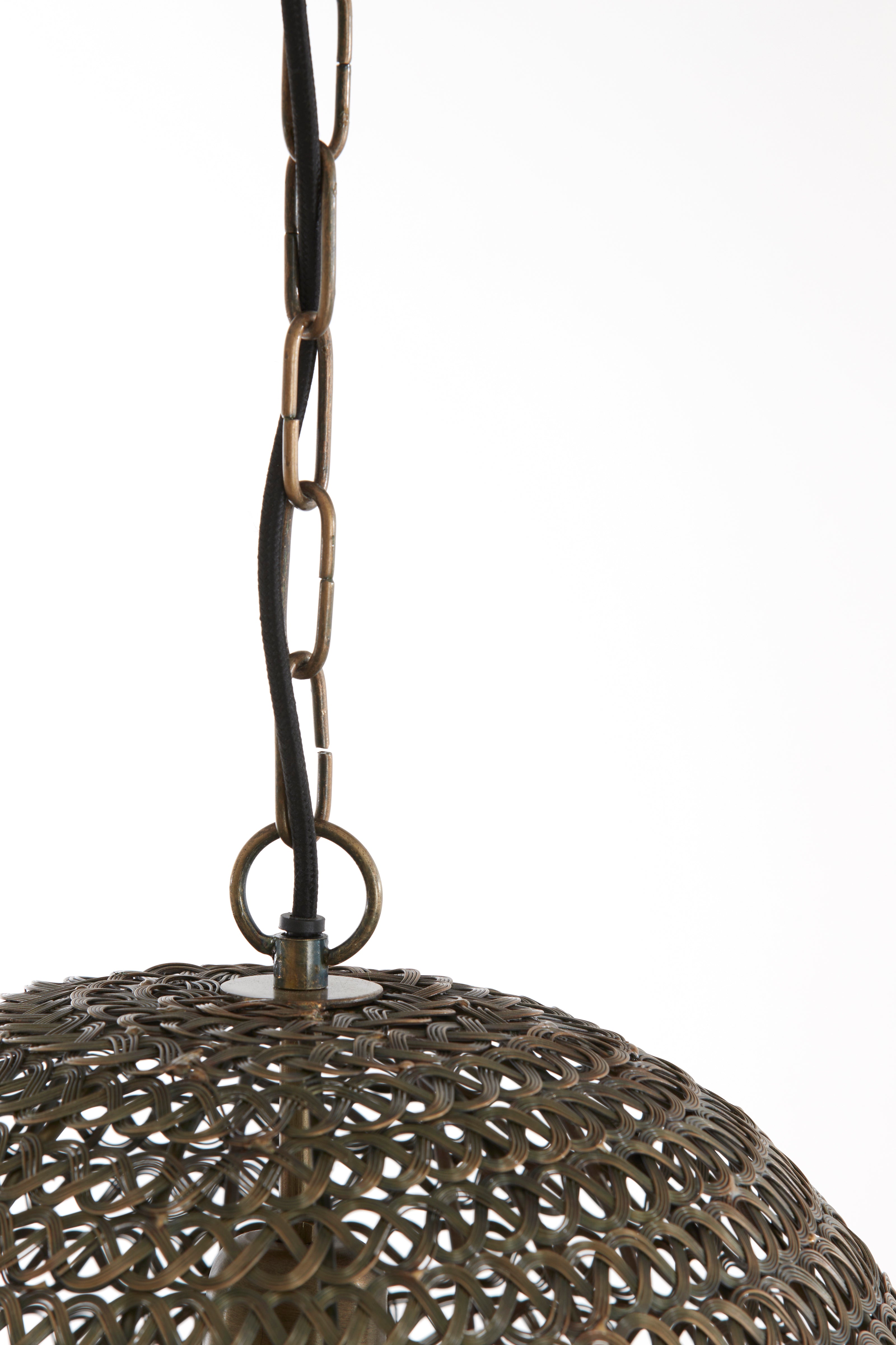 Hanging Lamp Ø42x38 cm Finou Antique Bronze