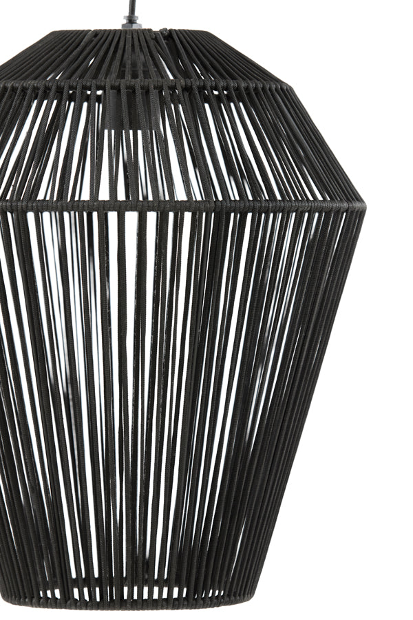 Hanging Lamp Ø45x56 cm Deya Matt Black