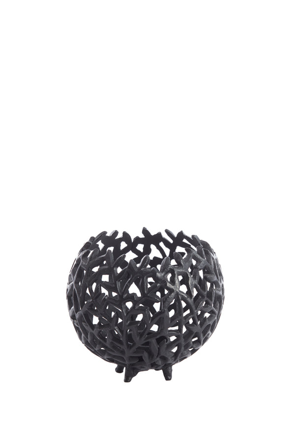 Tealight Ø15x13 cm Famari Matt Black