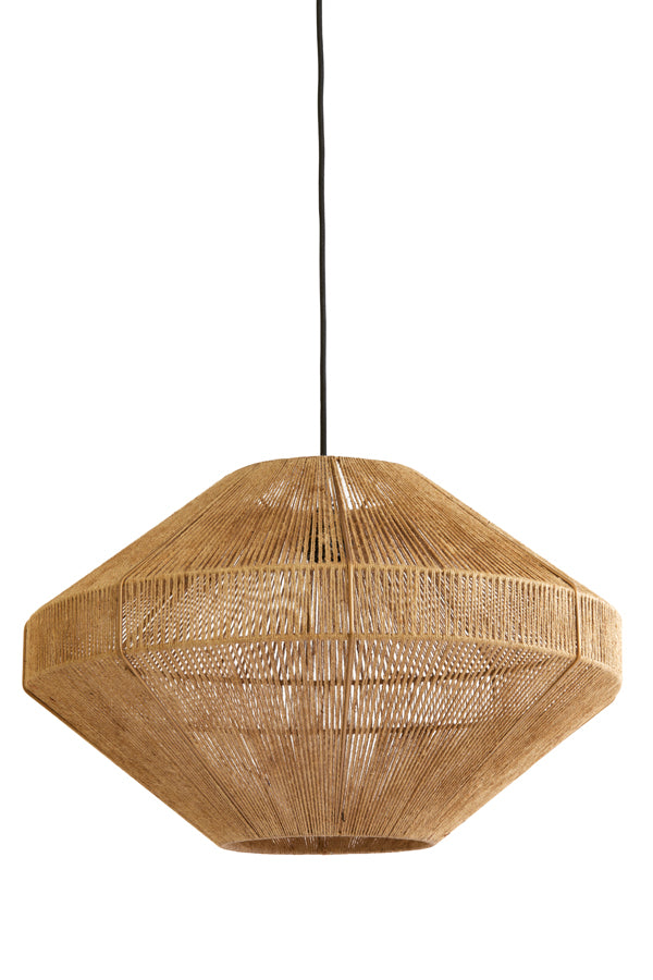 Hanging Lamp Ø60x37 cm Mallow Jute Natural