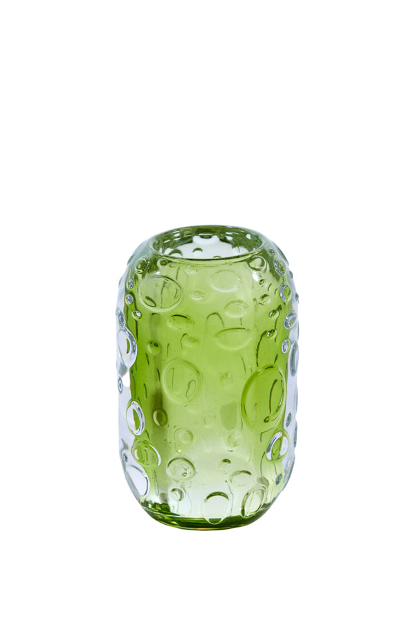 Tealight Ø8x13 cm Finley Glass Light Green