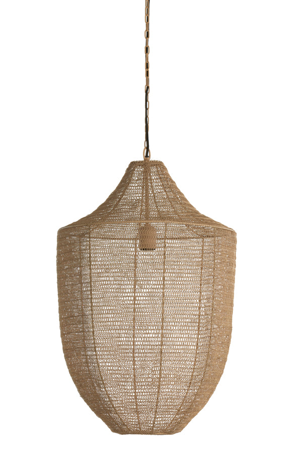 Hanging Lamp Ø43x65 cm Sharika Matt Beige