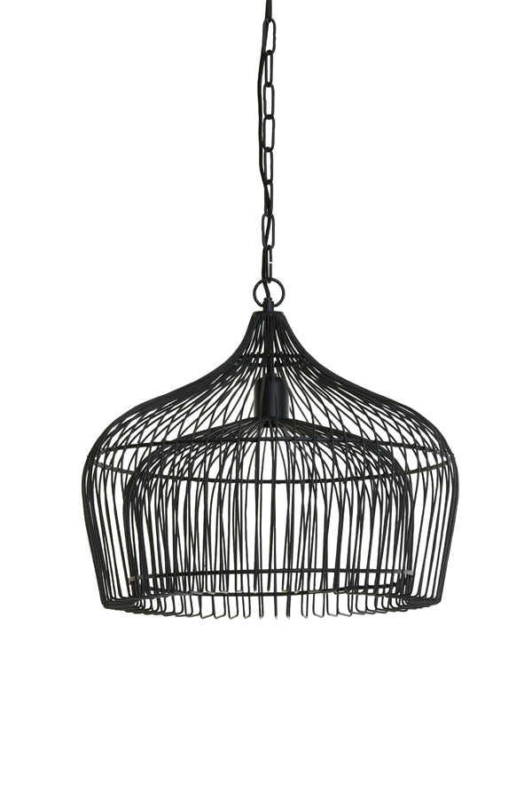 Hanging Lamp Ø58x47 cm Kristel Matt Black