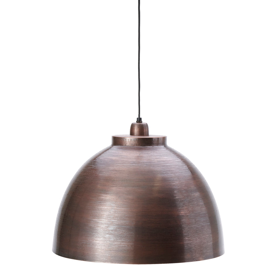 Hanging Lamp Ø45x32 cm Kylie Raw Antique Copper