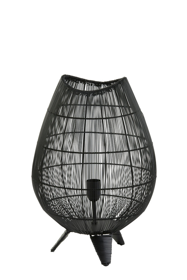 Table Lamp Ø32x47 cm Yumi Matt Black