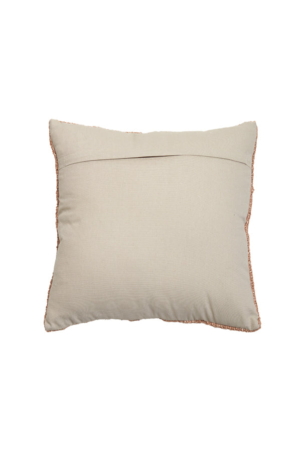 Cushion 45x45 cm Levis Light Brown+Terra