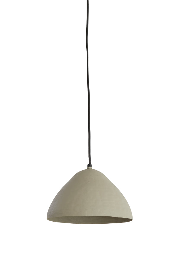 Hanging Lamp Ø25x15 cm Elimo Matt Light Grey